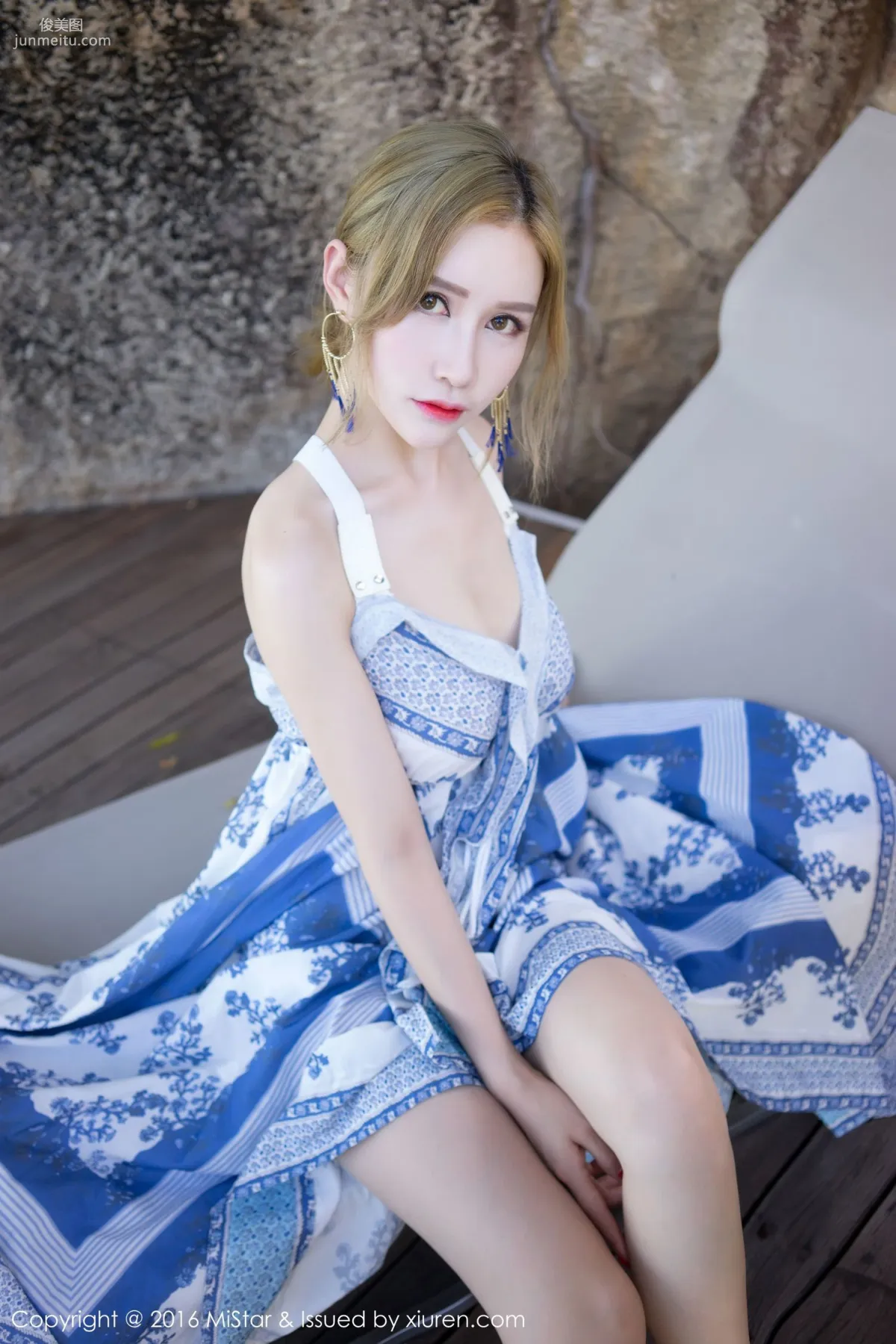 于姬Una《2套長裙+2套泳裝》 [魅妍社MiStar] Vol.117 寫真集 16