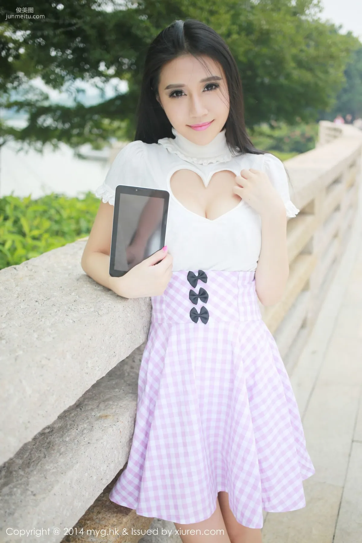 Miss Yu AYU 'Street Snap Super Short Skirt + Cute Lingerie' [MyGirl] Vol.018 Photo Set photo 3