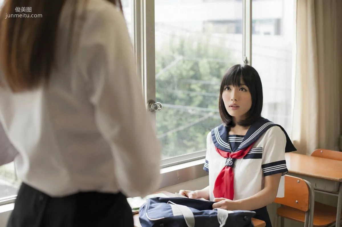 Anna Konno & Mai Sasaki, Teacher and Student Love [WPB-net] EX103 Photo Set photo 30