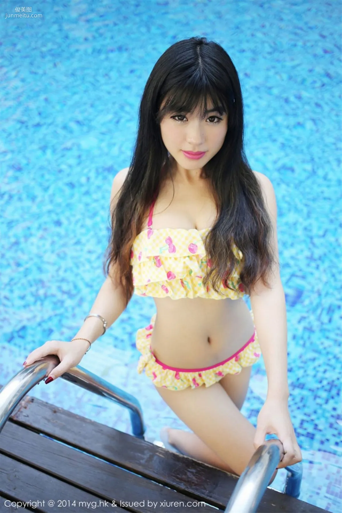 Liu Xueni Verna 'Thailand Travel Shoot' Lace Pajamas + Bikini + Street Snap [MyGirl] Vol.088 Photo Set photo 35