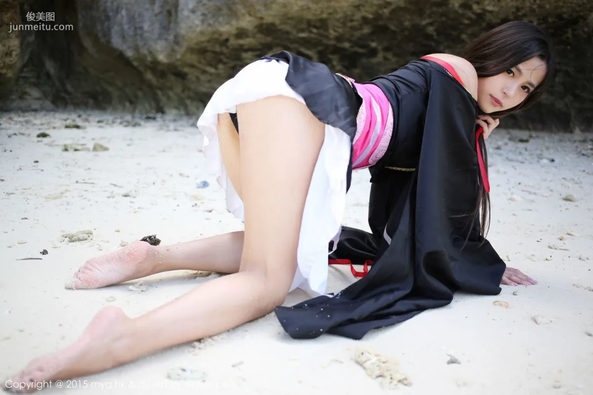 moa小姐《日本和服主題》 [美媛館MyGirl] Vol.136 寫真集 50
