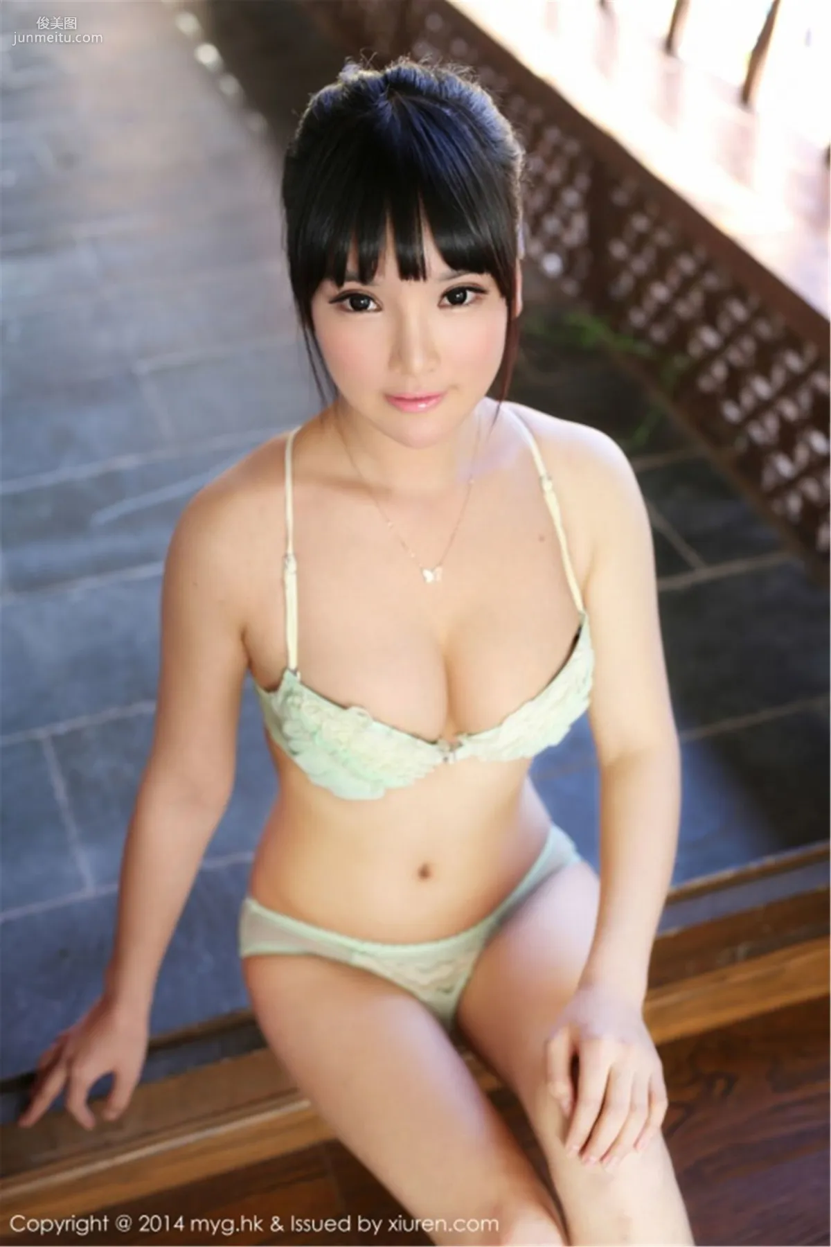 Nier Bluelabel, Outdoor Shoot 2 Sets Fresh Lingerie [MyGirl] Vol.070 Photo Set photo 11