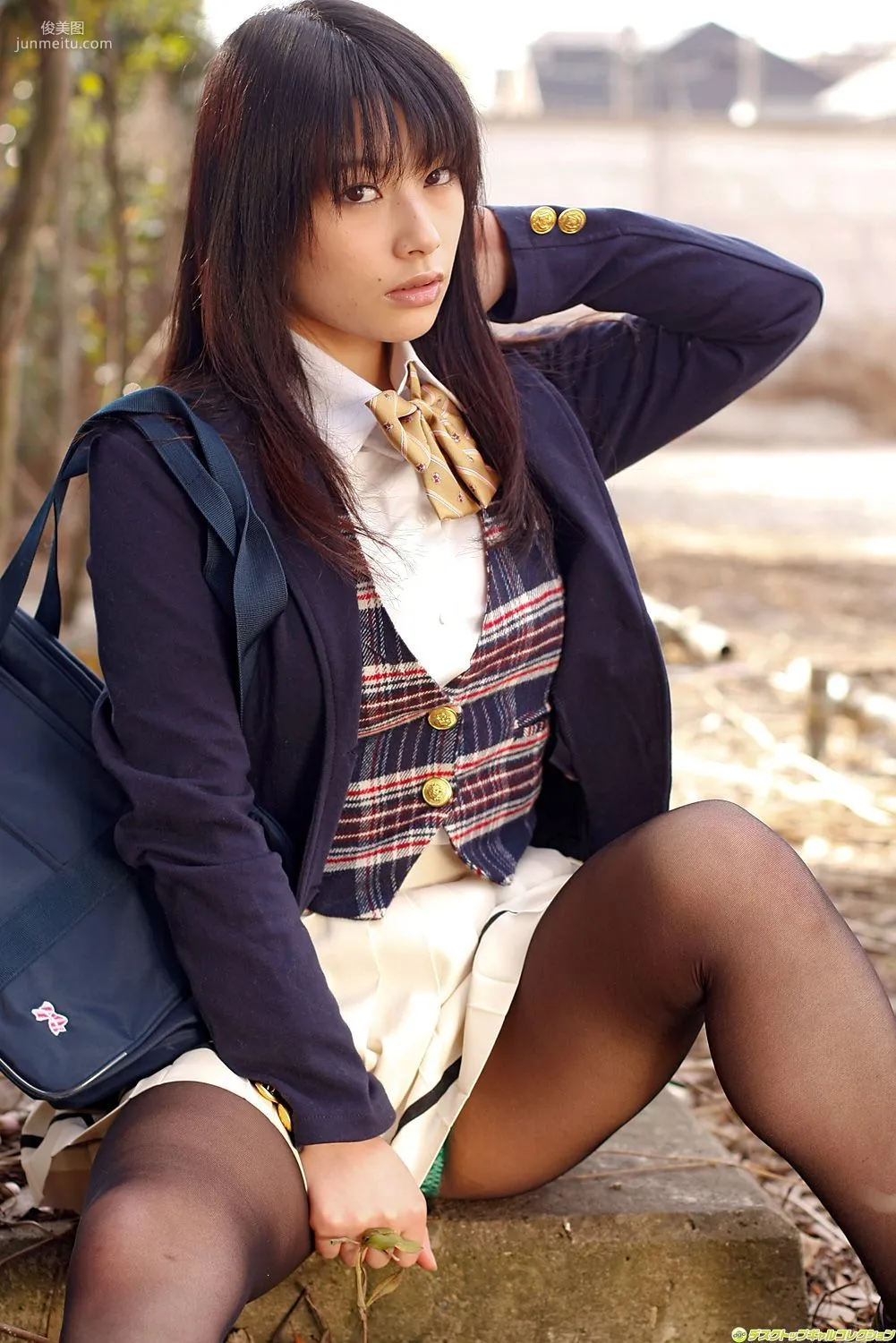 [DGC] NO.820 Megumi Haruno Uniform Beautiful Girl Paradise Photo Set photo 20