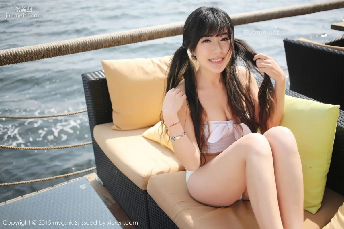 Liu Xueni Verna, Dali Travel Shoot, Lingerie + British School Uniform [MyGirl] Vol.108 Photo Set photo 10