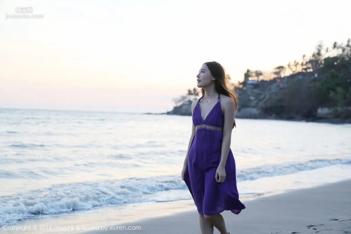 Xionga BOBO, Lombok Travel Shoot, Beach Aesthetic and Fresh Series [MyGirl] Vol.191 Photo Set photo 62