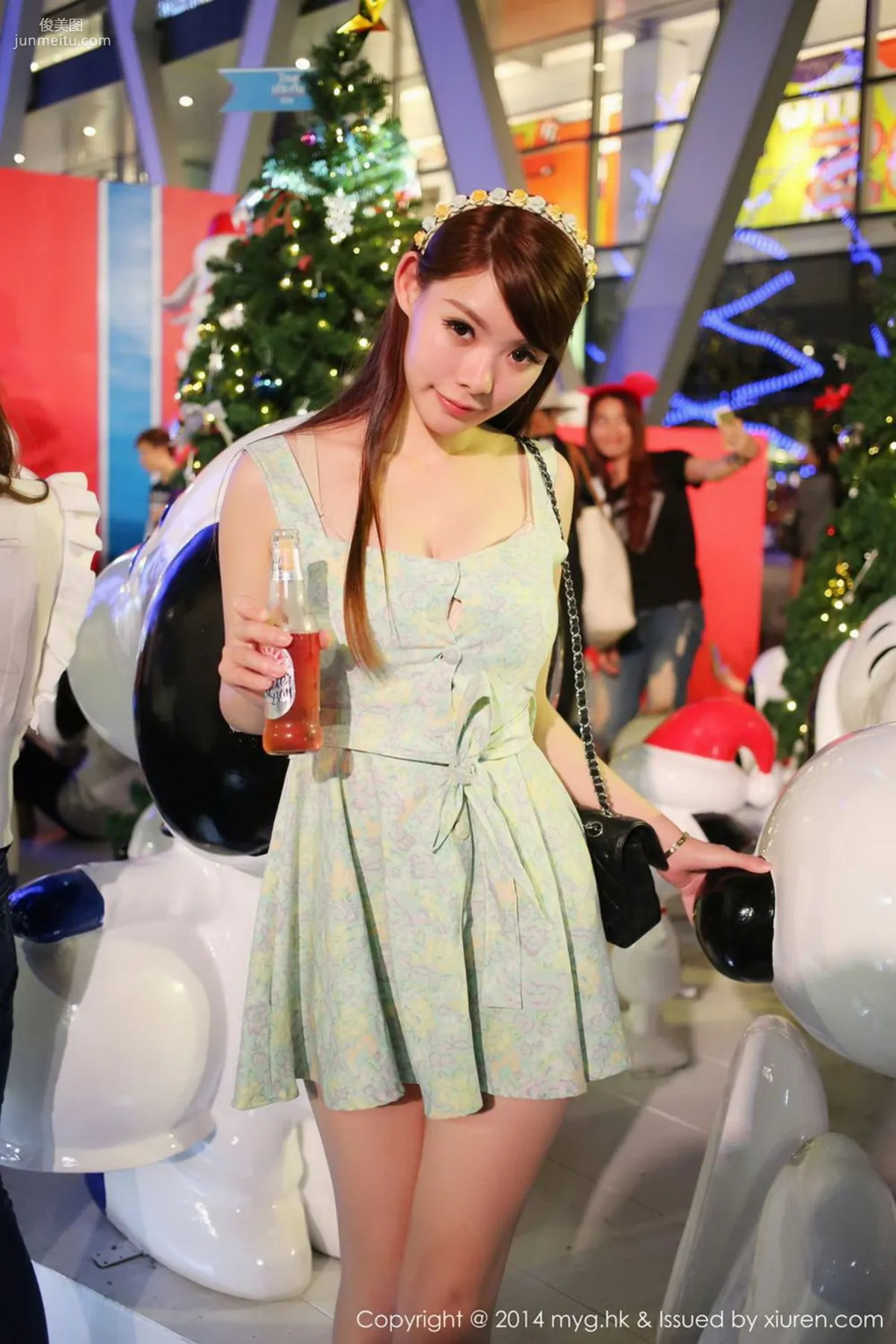 MARA Jiang 'Thailand Travel Shoot' Sexy Lingerie + Short Skirt Street Snap [MyGirl] Vol.085 Photo Set photo 34