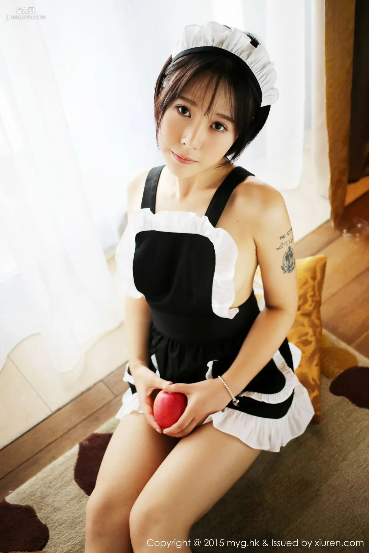 Evelyn Ai Li, Sexy Maid Outfit [MyGirl] Vol.157 Photo Set photo 42