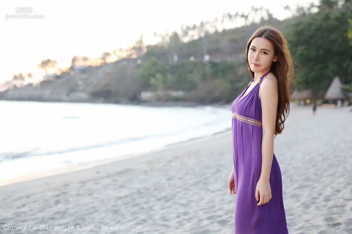 Xionga BOBO, Lombok Travel Shoot, Beach Aesthetic and Fresh Series [MyGirl] Vol.191 Photo Set photo 65