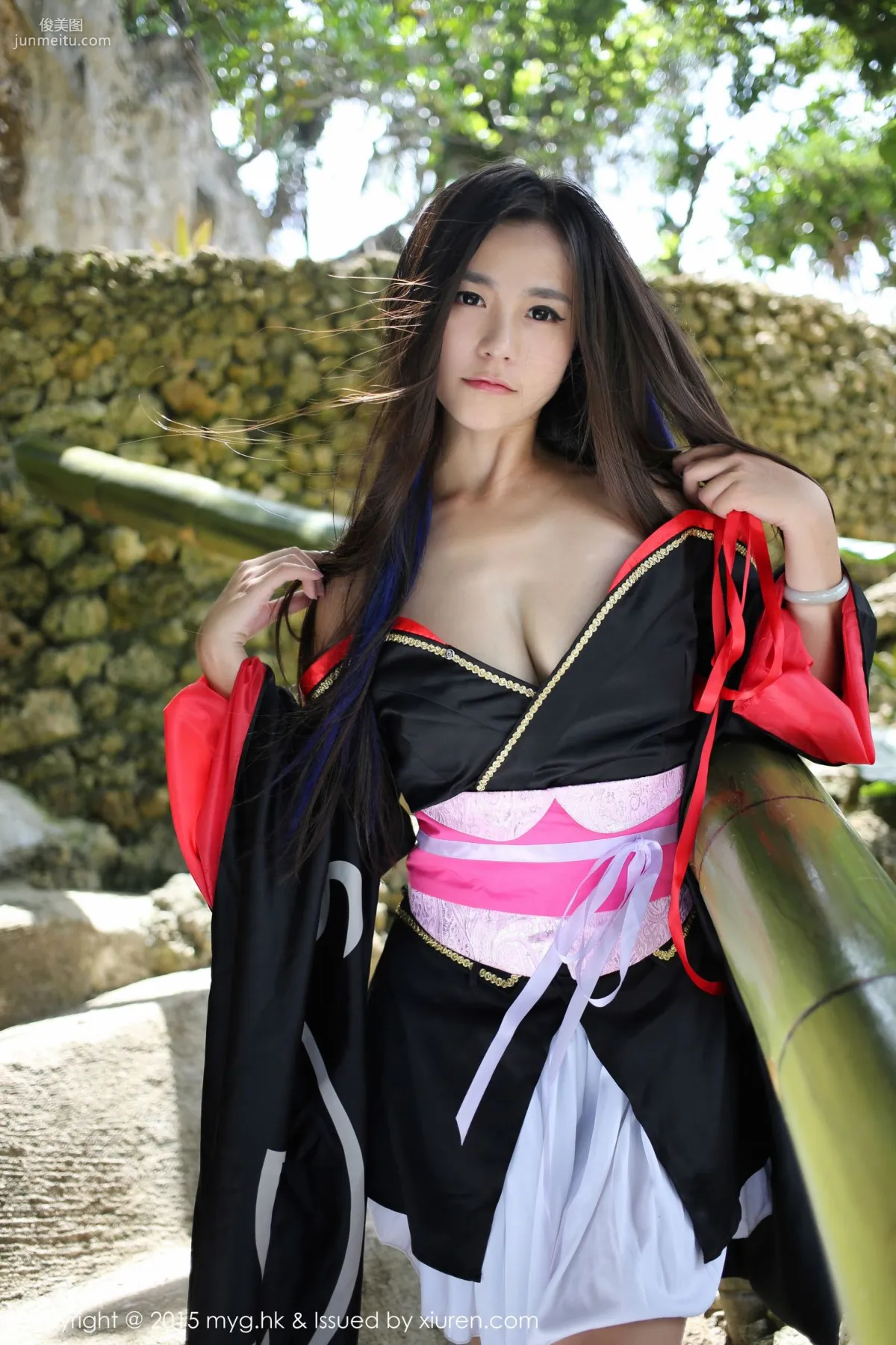 moa小姐《日本和服主題》 [美媛館MyGirl] Vol.136 寫真集 21