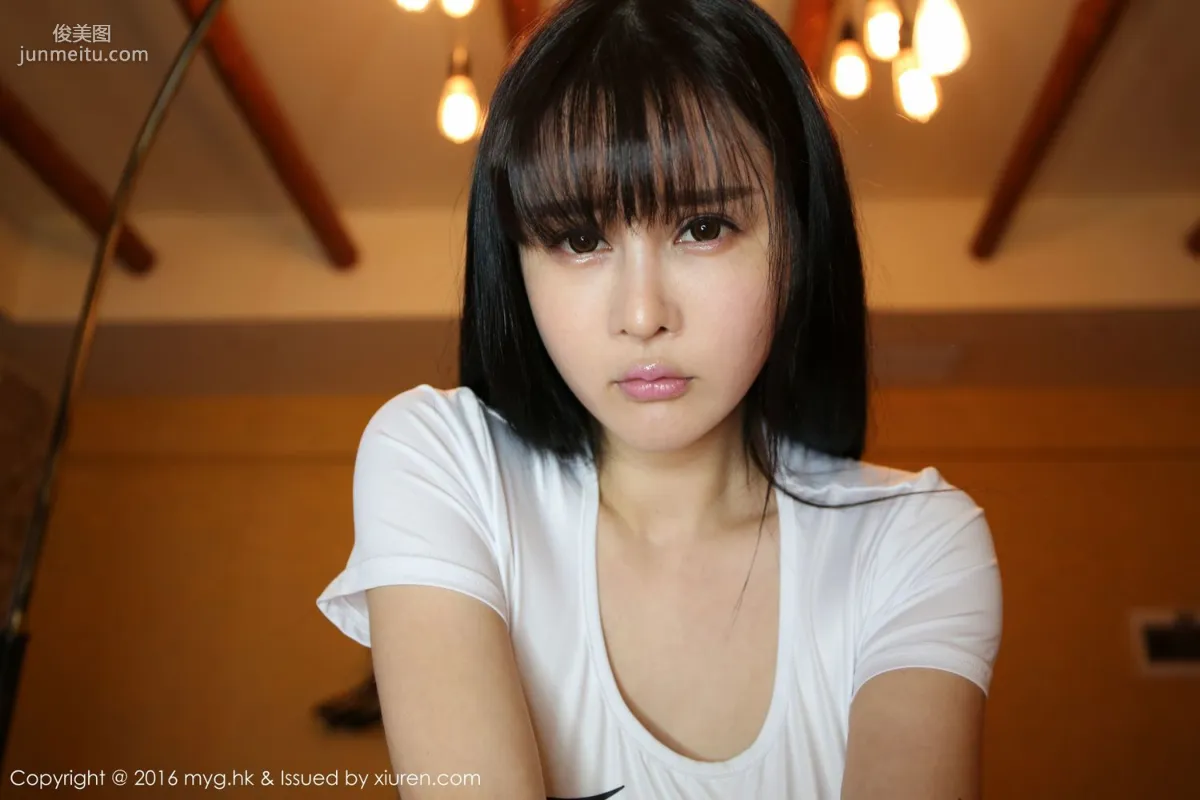 Cai Wenyu Angle, Cute Without Losing Temptation [MyGirl] Vol.213 Photo Set photo 35