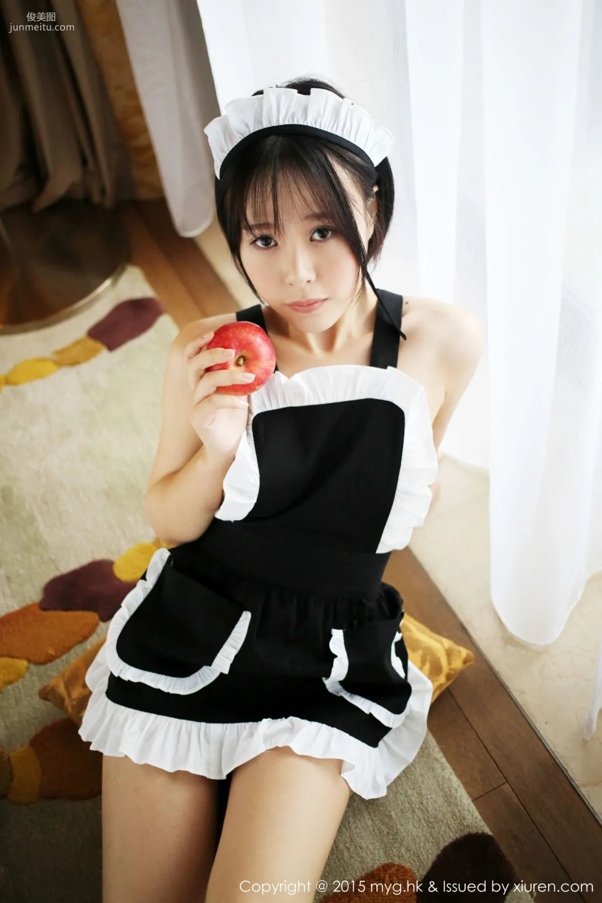 Evelyn Ai Li, Sexy Maid Outfit [MyGirl] Vol.157 Photo Set photo 39