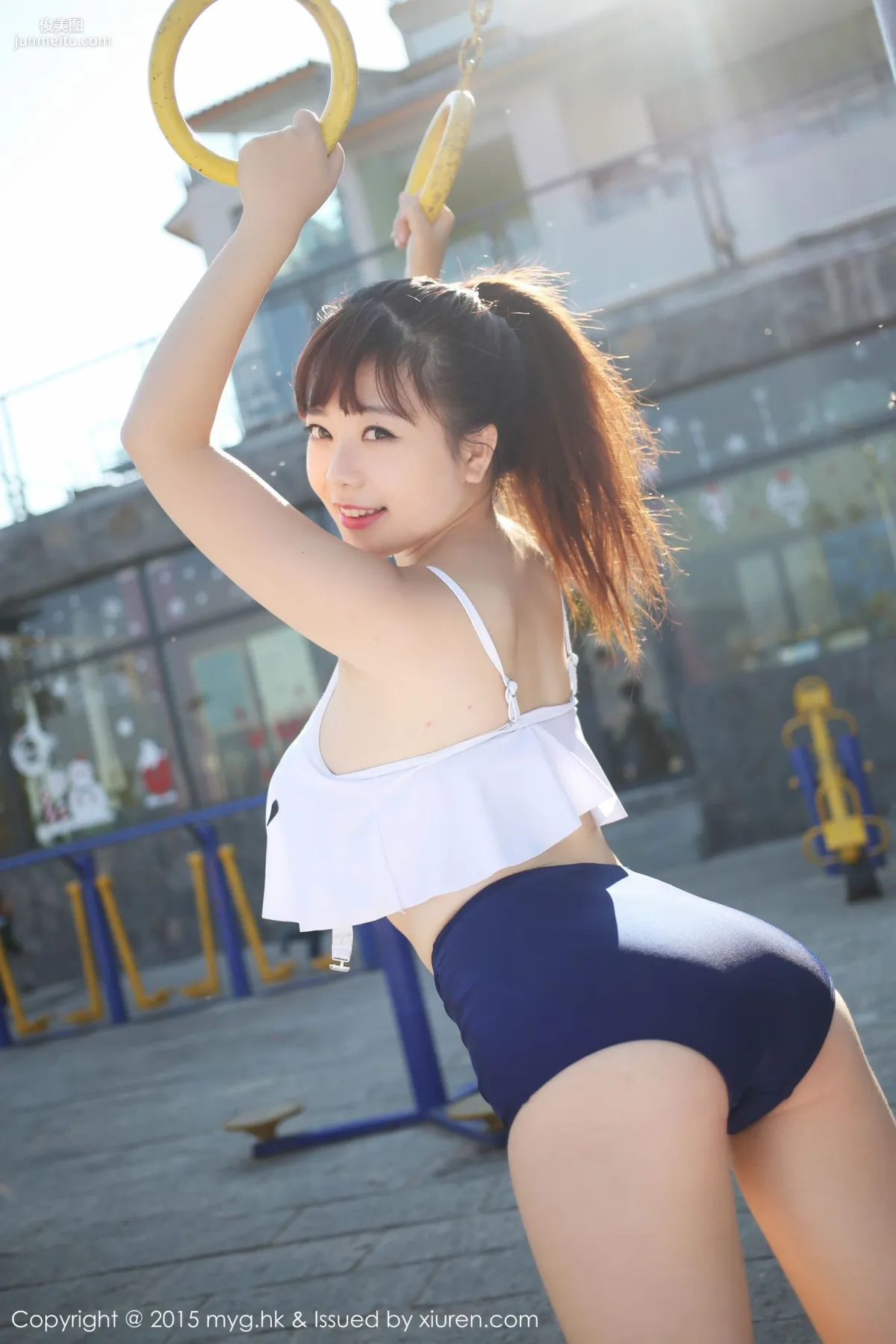 Liu Feier Faye 'Dali Travel Shoot' Big Bust Sunny Girl Chapter [MyGirl] Vol.115 Photo Set photo 15