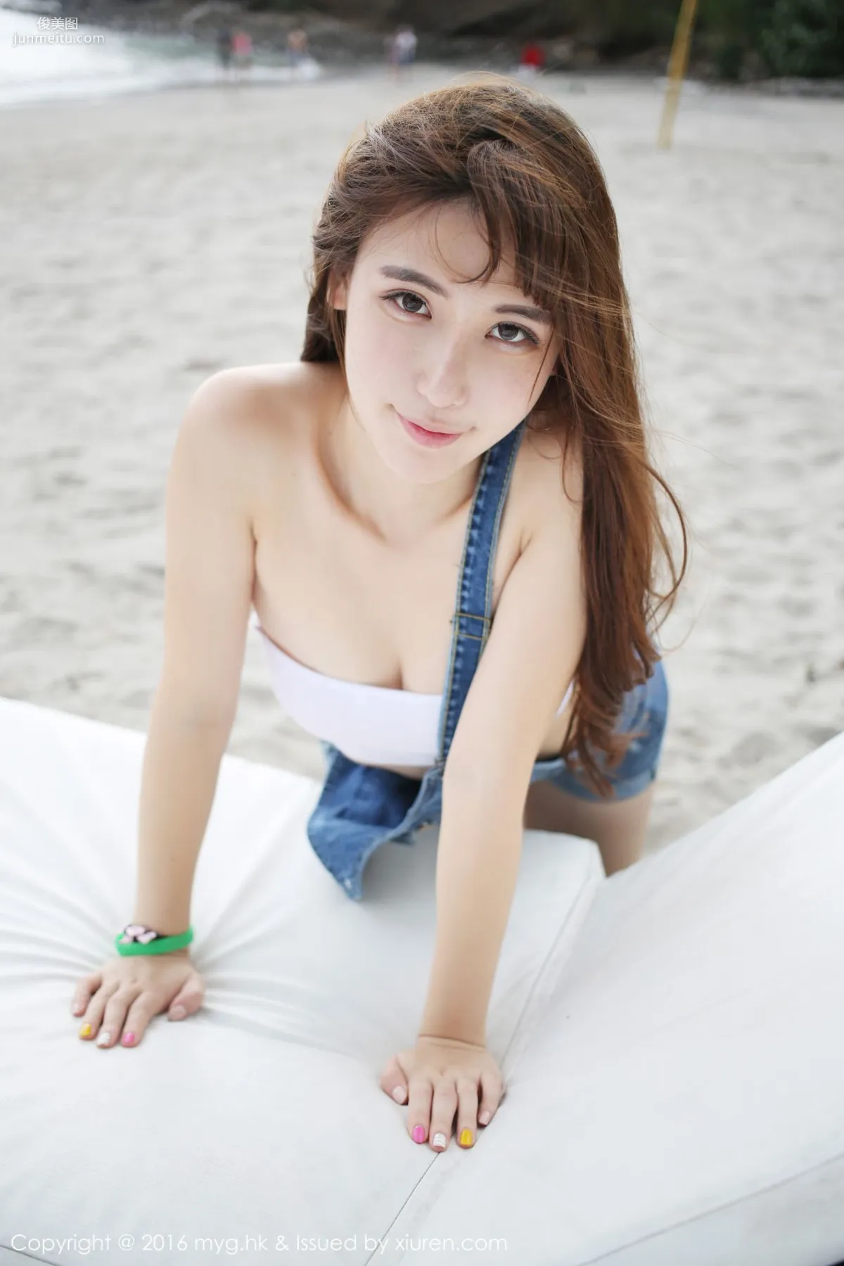 Xionga BOBO, Lombok Travel Shoot, Beach Aesthetic and Fresh Series [MyGirl] Vol.191 Photo Set photo 44