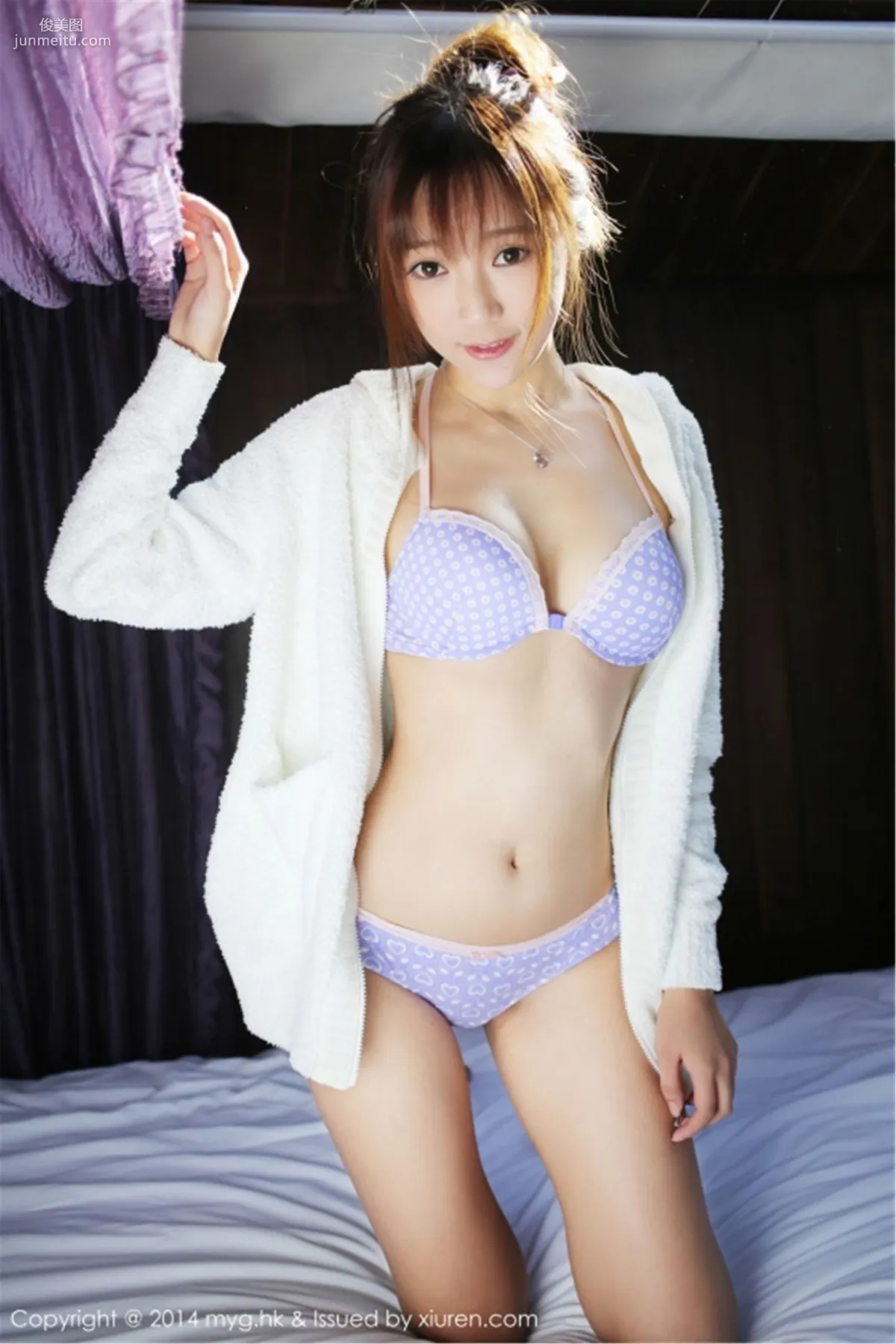 Yanni Wang, Lijiang Travel Shoot, Pajamas + 2 Sets of Lingerie [MyGirl] Vol.068 Photo Set photo 21
