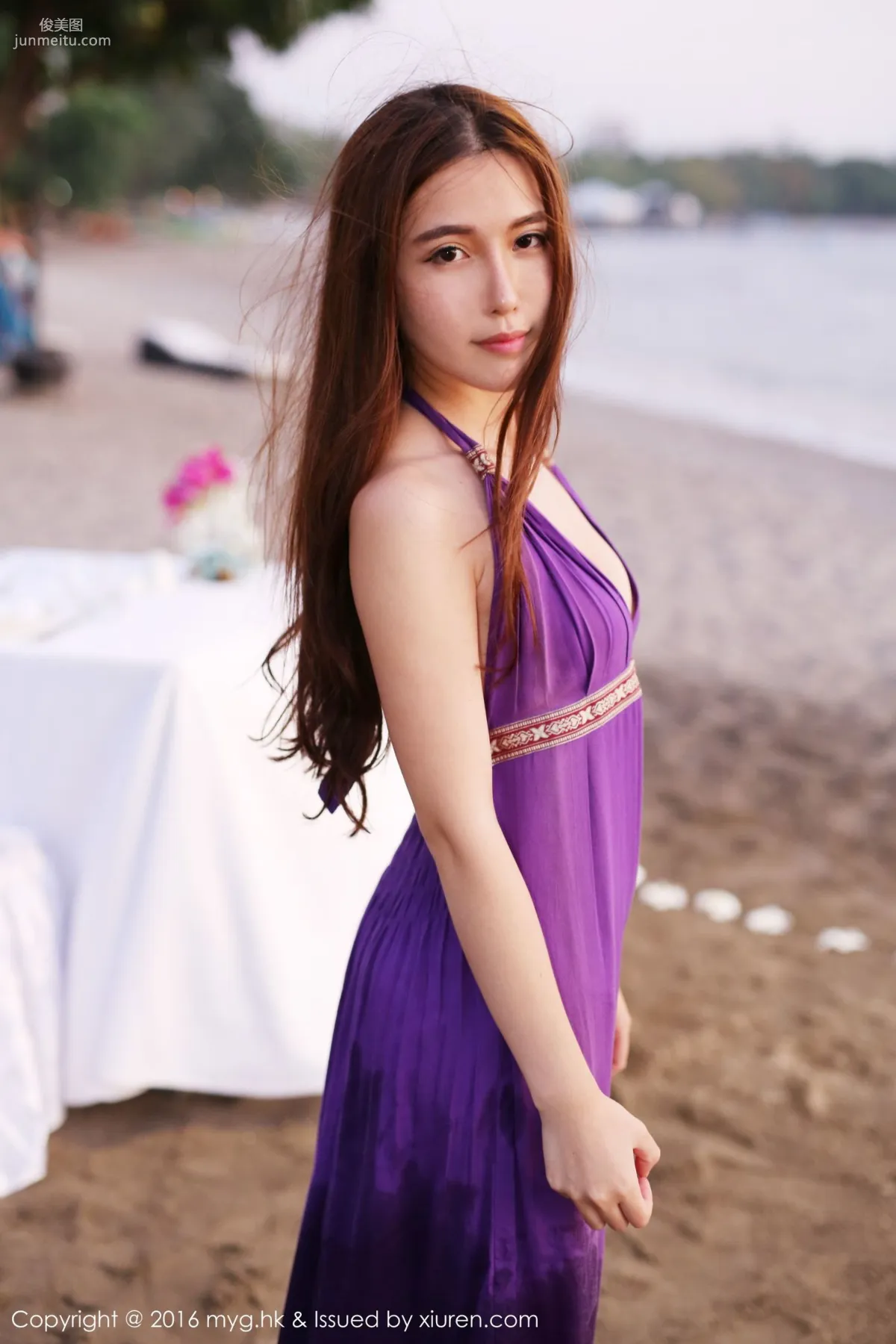 Xionga BOBO, Lombok Travel Shoot, Beach Aesthetic and Fresh Series [MyGirl] Vol.191 Photo Set photo 1