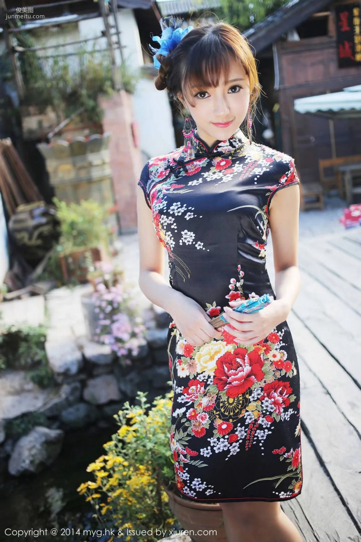 Yanni Wang, All Kinds of Charm, Qipao Main Series [MyGirl] Vol.080 Photo Set photo 27