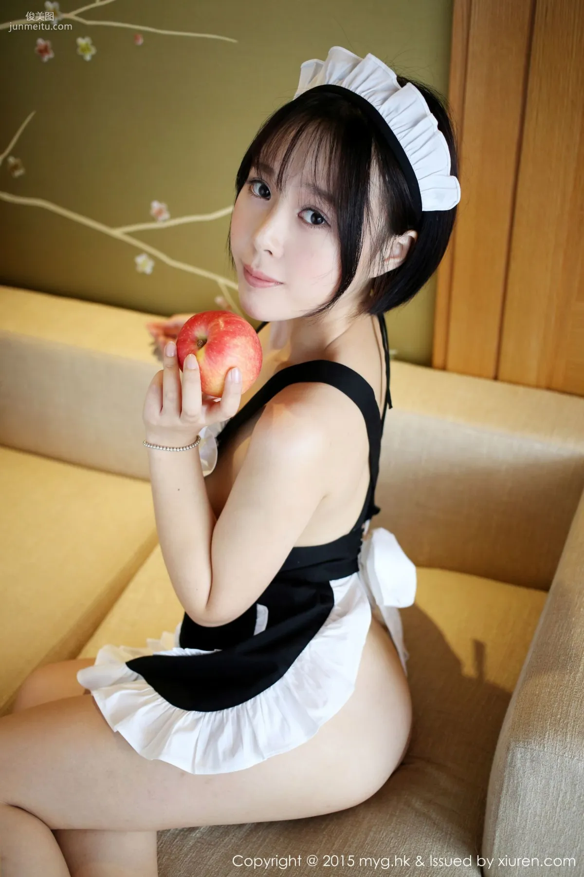 Evelyn Ai Li, Sexy Maid Outfit [MyGirl] Vol.157 Photo Set photo 34