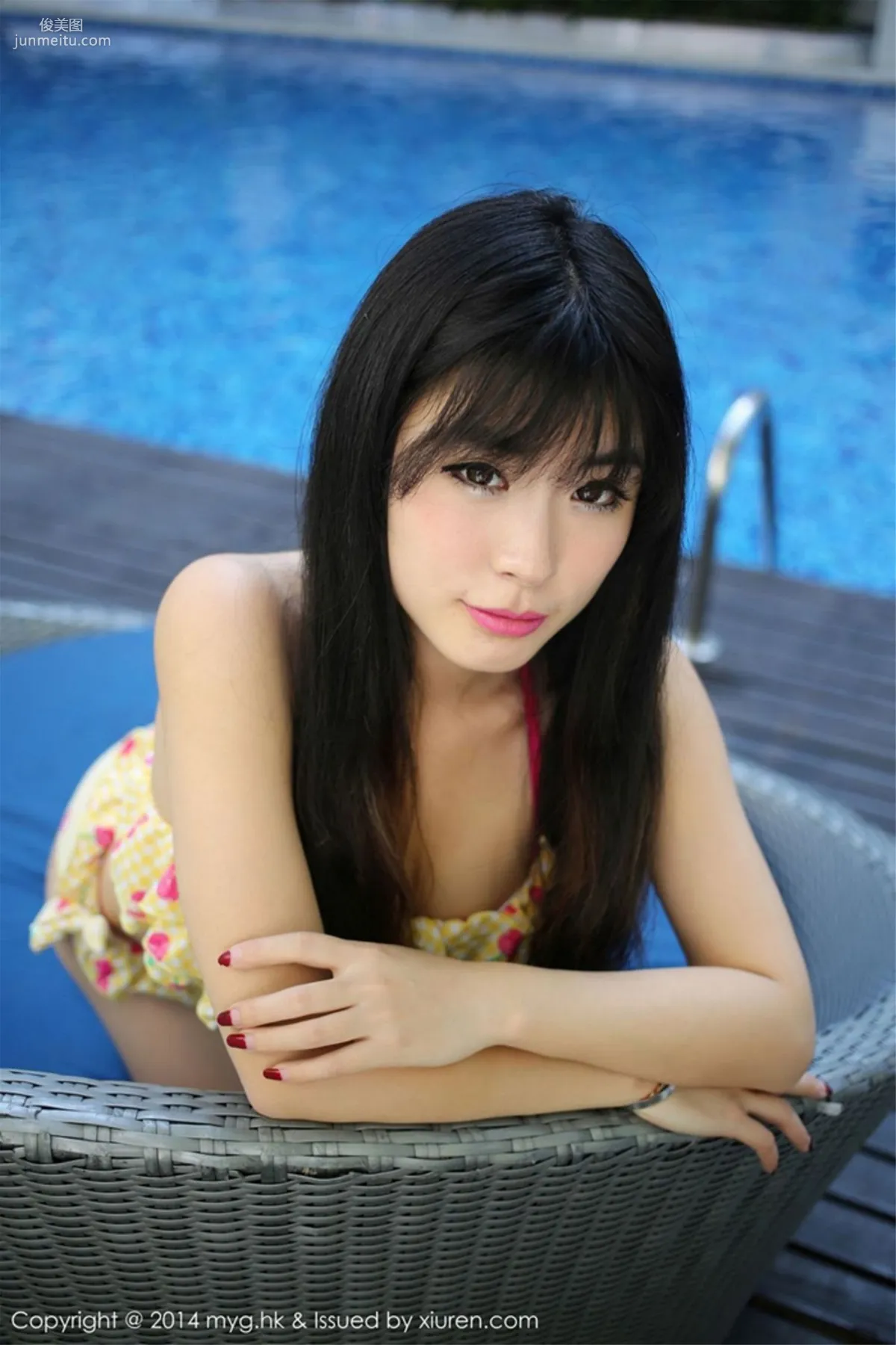 Liu Xueni Verna 'Thailand Travel Shoot' Lace Pajamas + Bikini + Street Snap [MyGirl] Vol.088 Photo Set photo 36