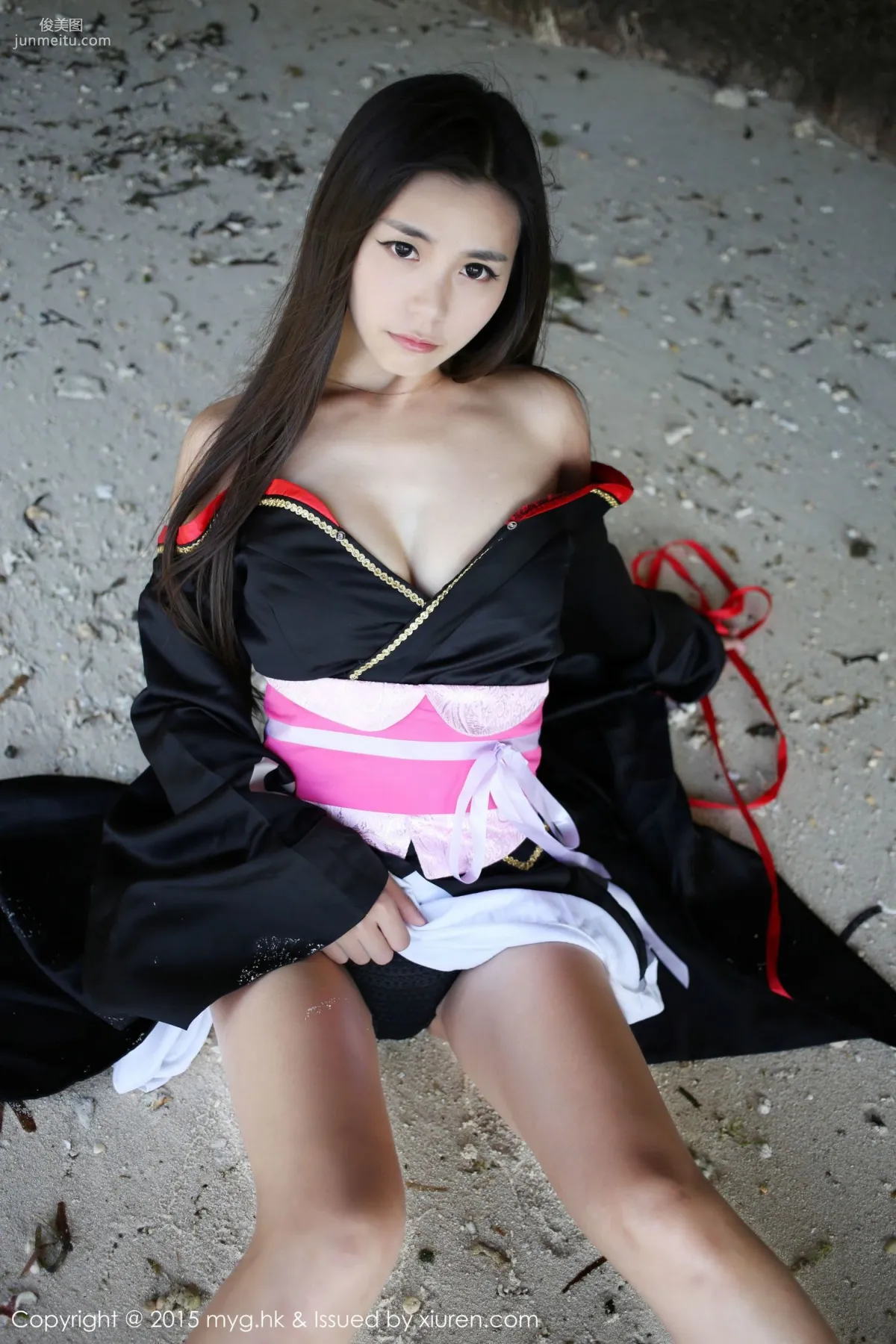 moa小姐《日本和服主題》 [美媛館MyGirl] Vol.136 寫真集 38