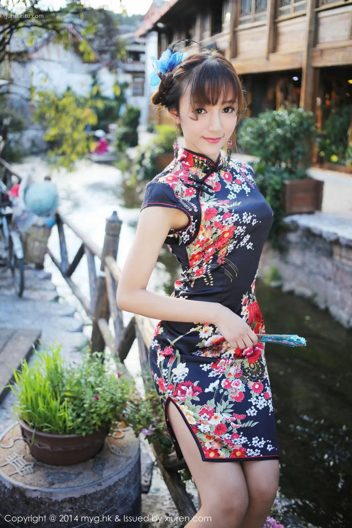 Yanni Wang, All Kinds of Charm, Qipao Main Series [MyGirl] Vol.080 Photo Set photo 22