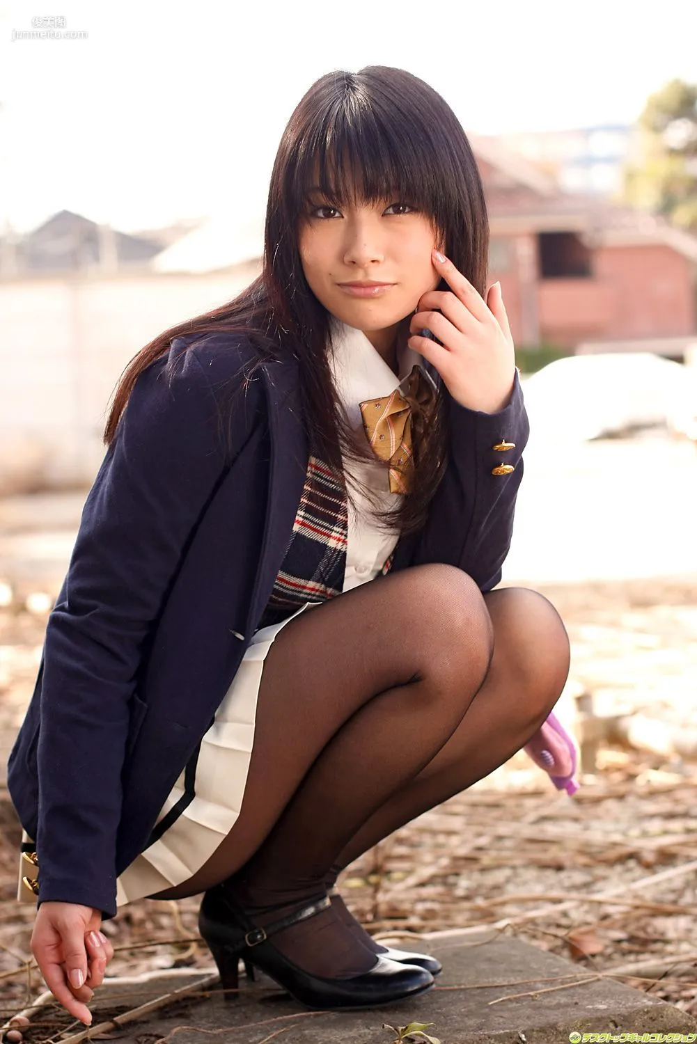 [DGC] NO.820 Megumi Haruno Uniform Beautiful Girl Paradise Photo Set photo 16