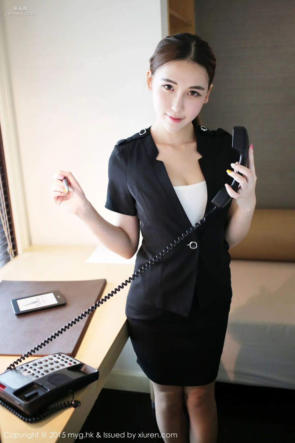 Xionga BOBO, Teacher Uniform Temptation [MyGirl] Vol.161 Photo Set photo 19