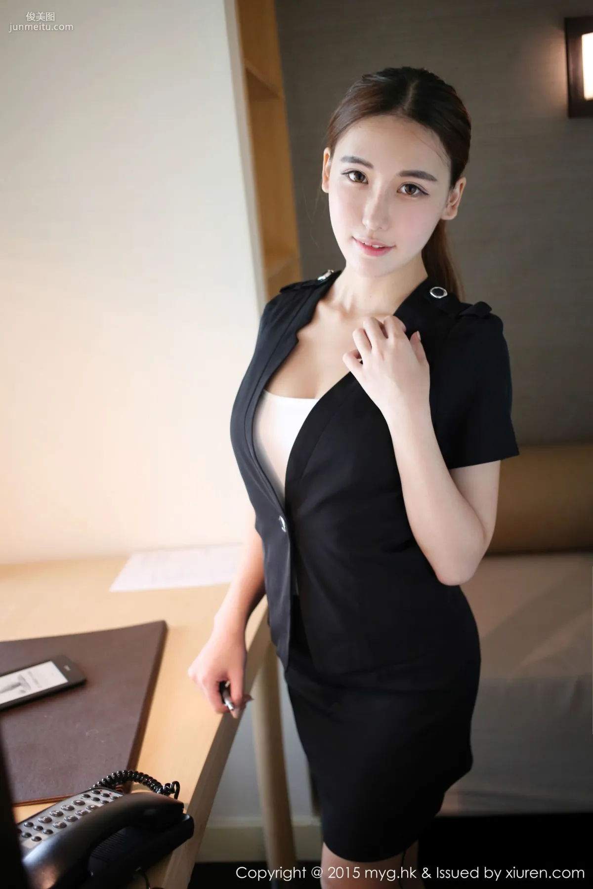 Xionga BOBO, Teacher Uniform Temptation [MyGirl] Vol.161 Photo Set photo 20