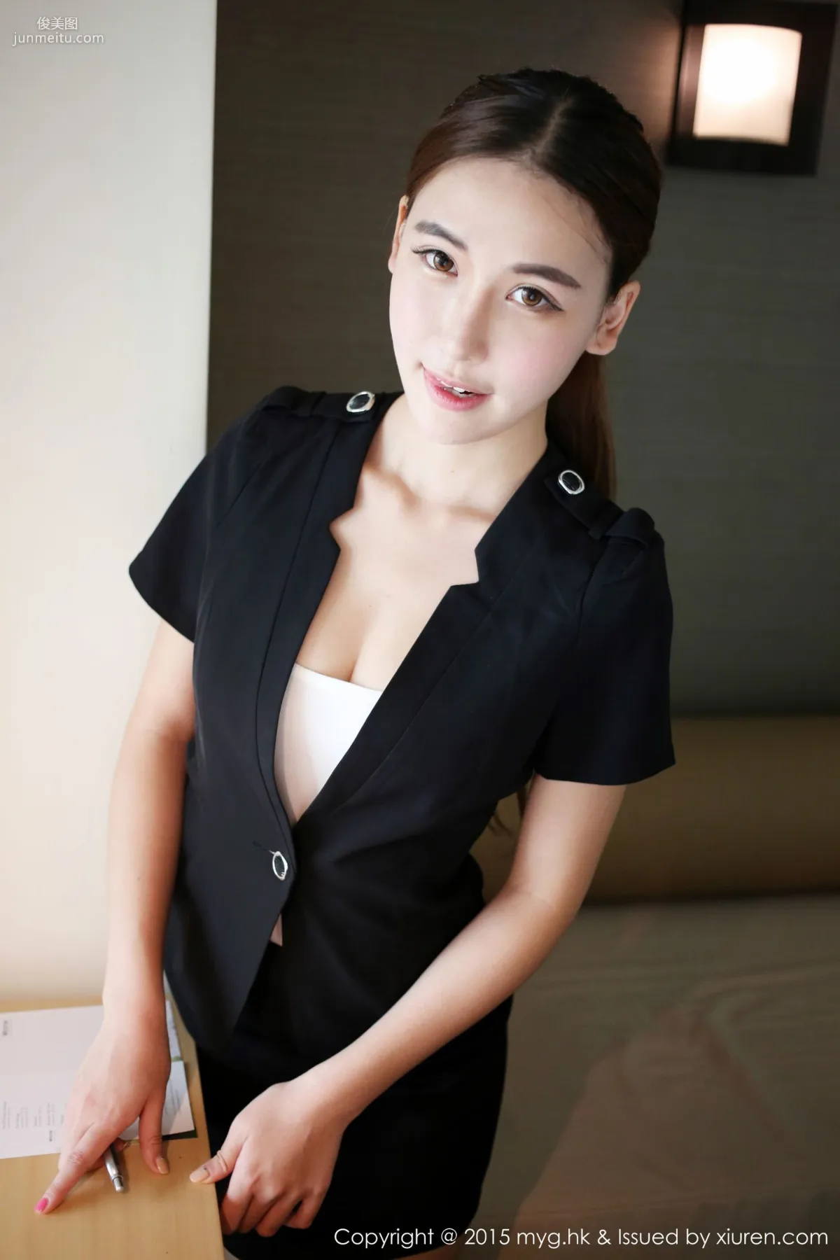 Xionga BOBO, Teacher Uniform Temptation [MyGirl] Vol.161 Photo Set photo 4
