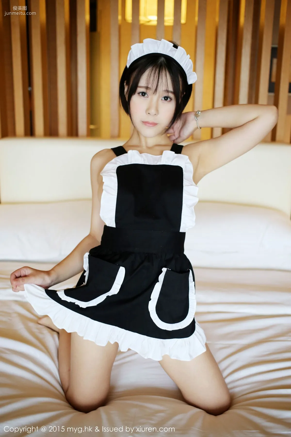 Evelyn Ai Li, Sexy Maid Outfit [MyGirl] Vol.157 Photo Set photo 2