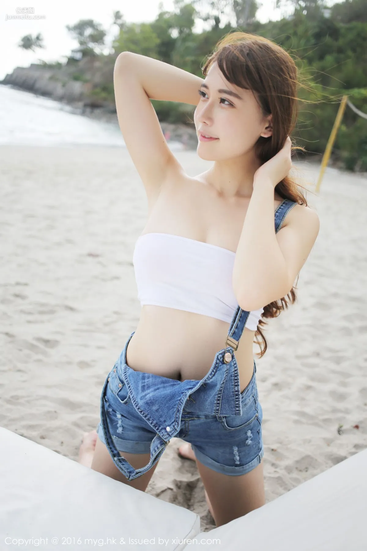 Xionga BOBO, Lombok Travel Shoot, Beach Aesthetic and Fresh Series [MyGirl] Vol.191 Photo Set photo 49