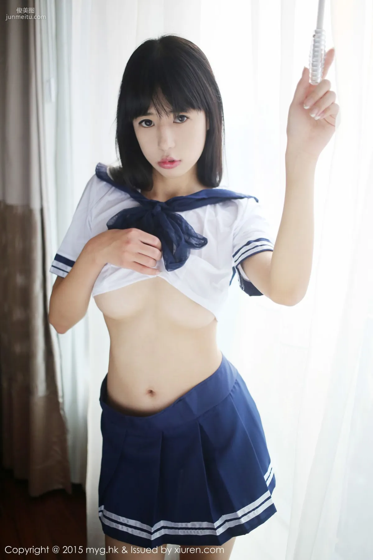 Ellie Ai Lili, Sailor Uniform Private Shoot Temptation [MyGirl] Vol.184 Photo Set photo 27