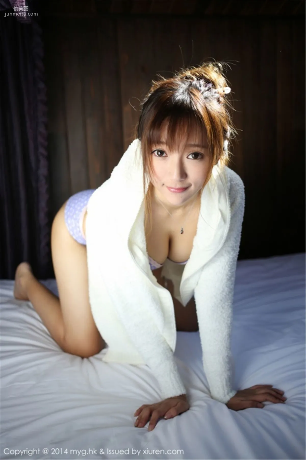 Yanni Wang, Lijiang Travel Shoot, Pajamas + 2 Sets of Lingerie [MyGirl] Vol.068 Photo Set photo 25