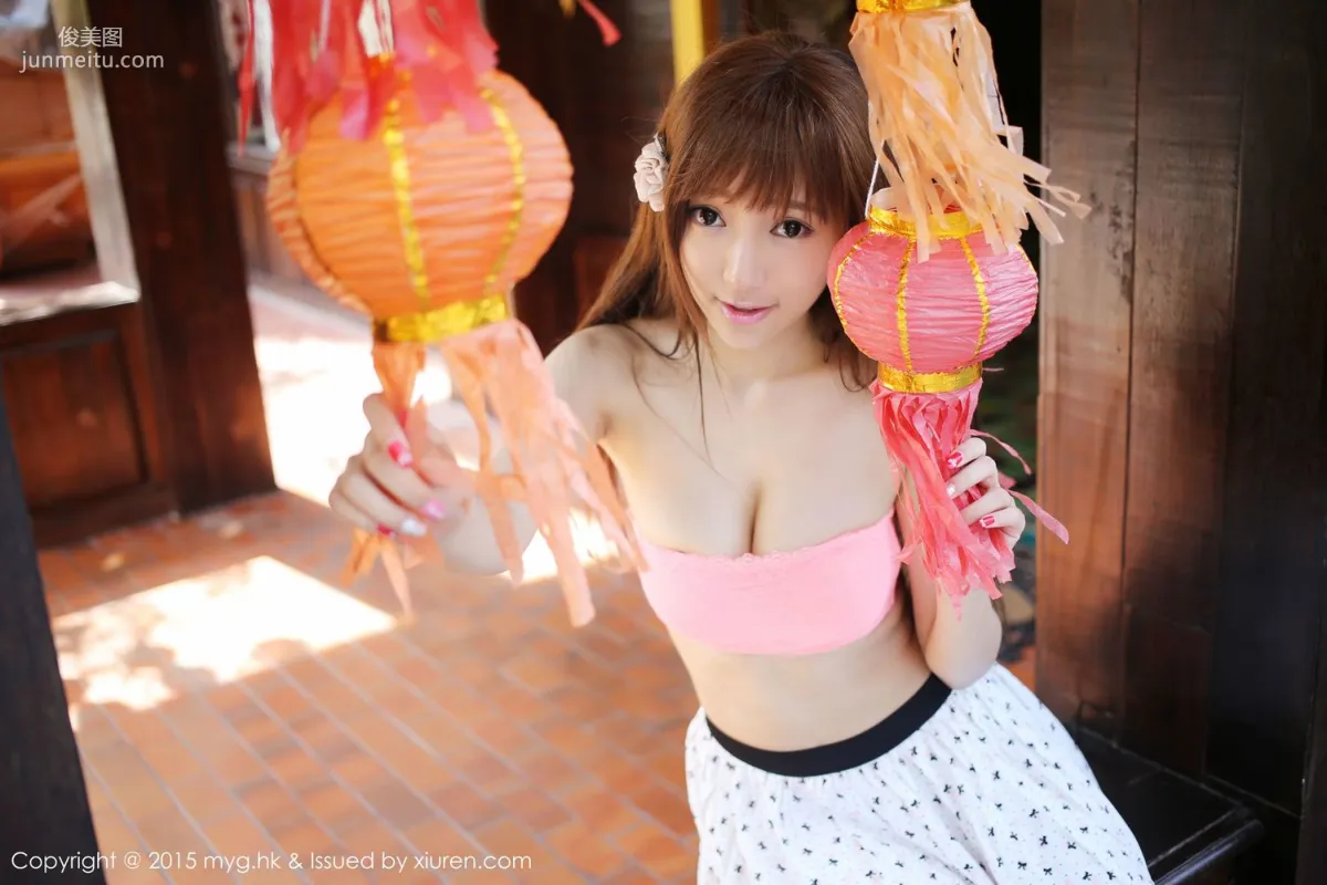 Yanni Wang, Chiang Mai Thailand Travel Shoot, Fresh Ultra Short Skirt Series [MyGirl] Vol.098 Photo Set photo 48