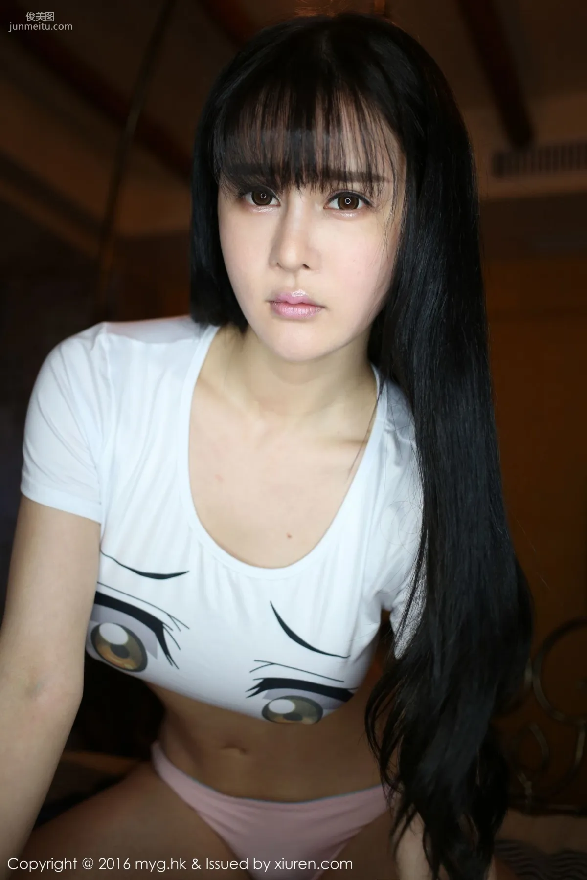 Cai Wenyu Angle, Cute Without Losing Temptation [MyGirl] Vol.213 Photo Set photo 27