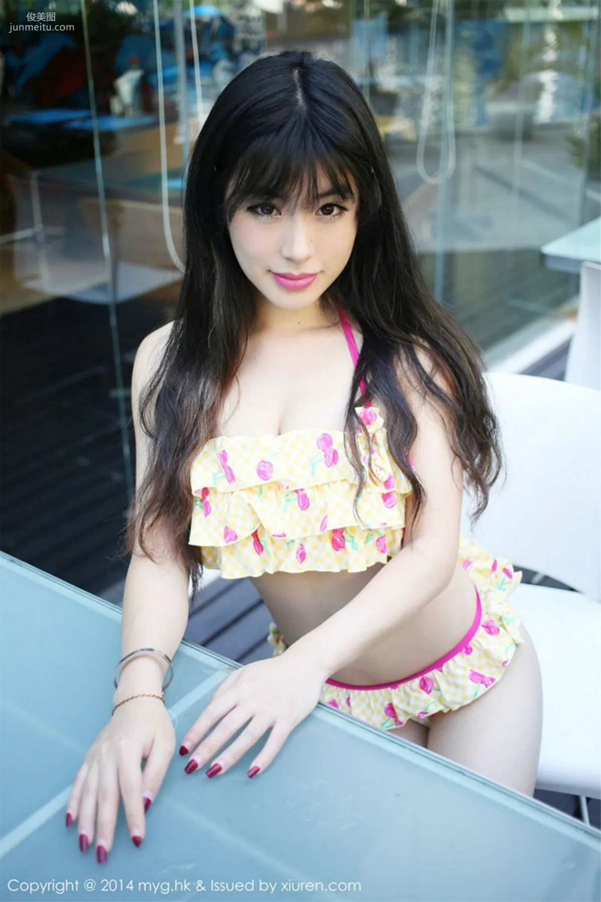 Liu Xueni Verna 'Thailand Travel Shoot' Lace Pajamas + Bikini + Street Snap [MyGirl] Vol.088 Photo Set photo 29