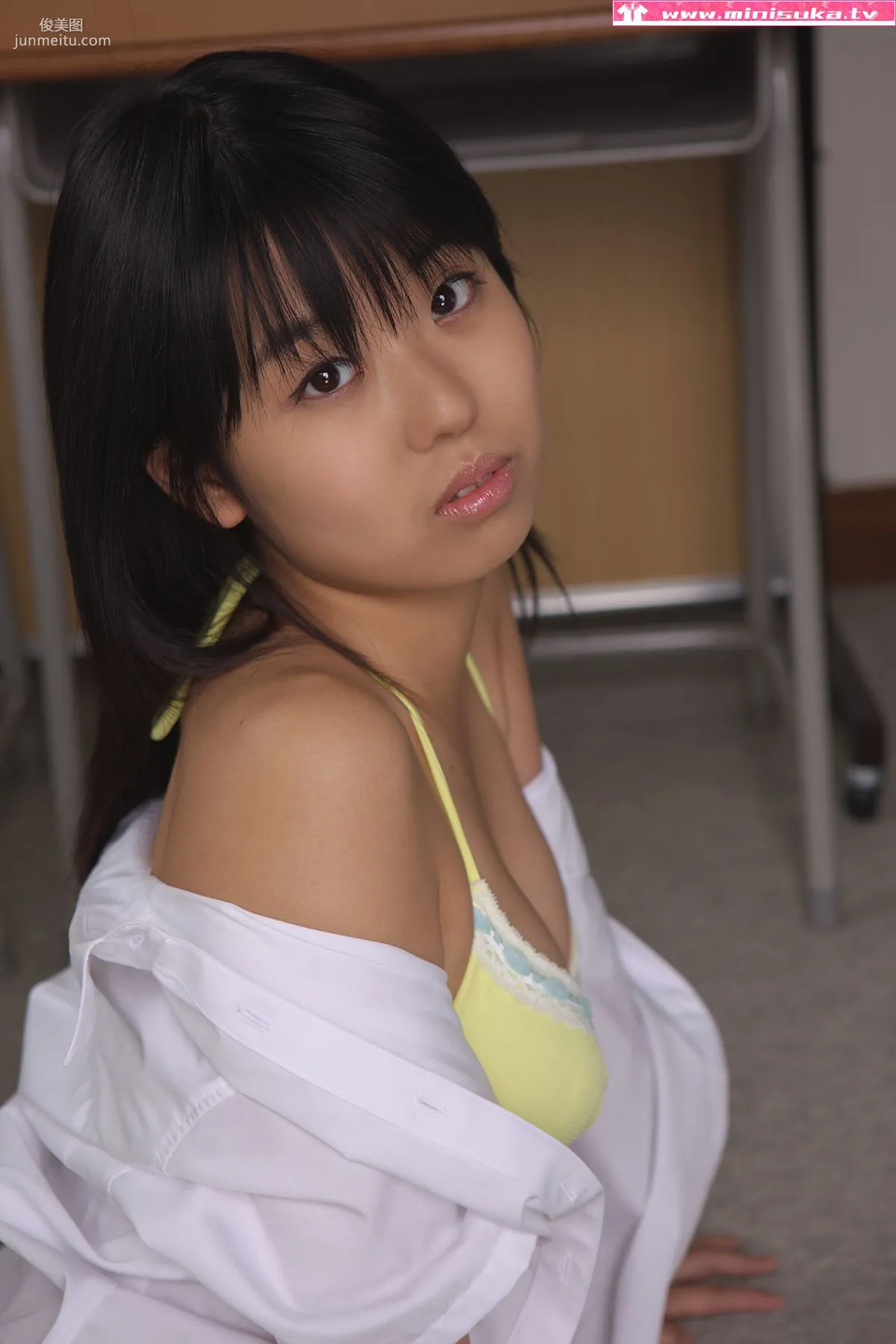 青木衣沙 Isa Aoki 現役女子高生 [Minisuka.tv] 寫真集 22