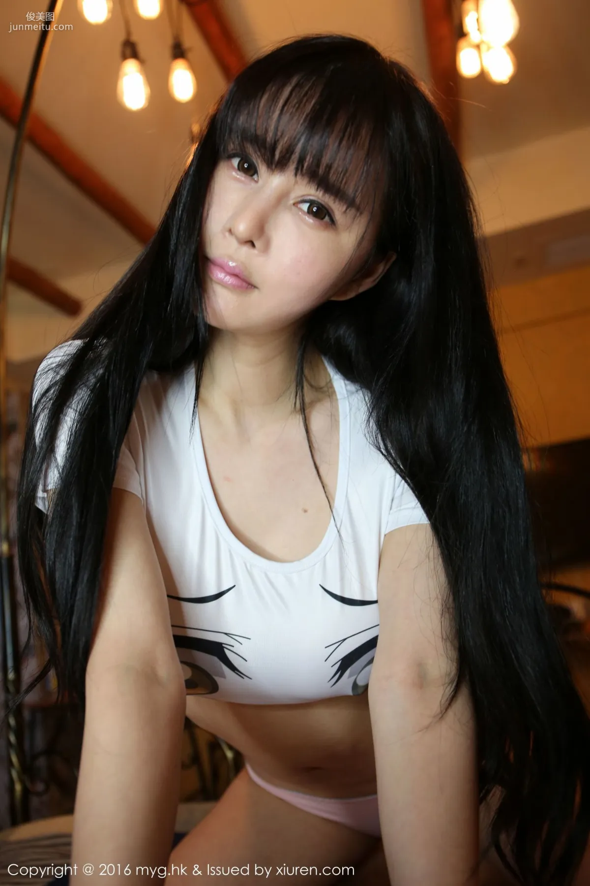 Cai Wenyu Angle, Cute Without Losing Temptation [MyGirl] Vol.213 Photo Set photo 37