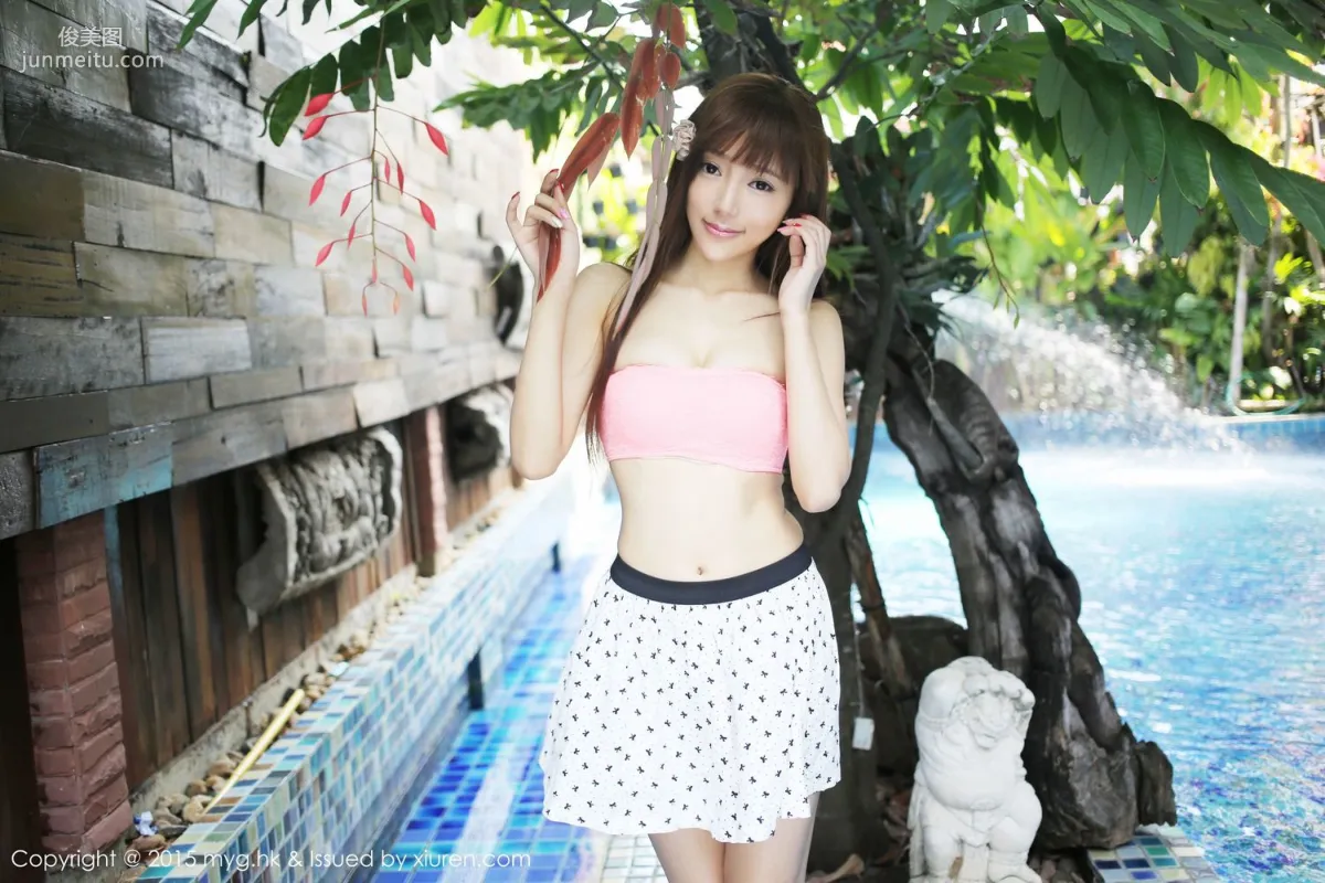 Yanni Wang, Chiang Mai Thailand Travel Shoot, Fresh Ultra Short Skirt Series [MyGirl] Vol.098 Photo Set photo 30