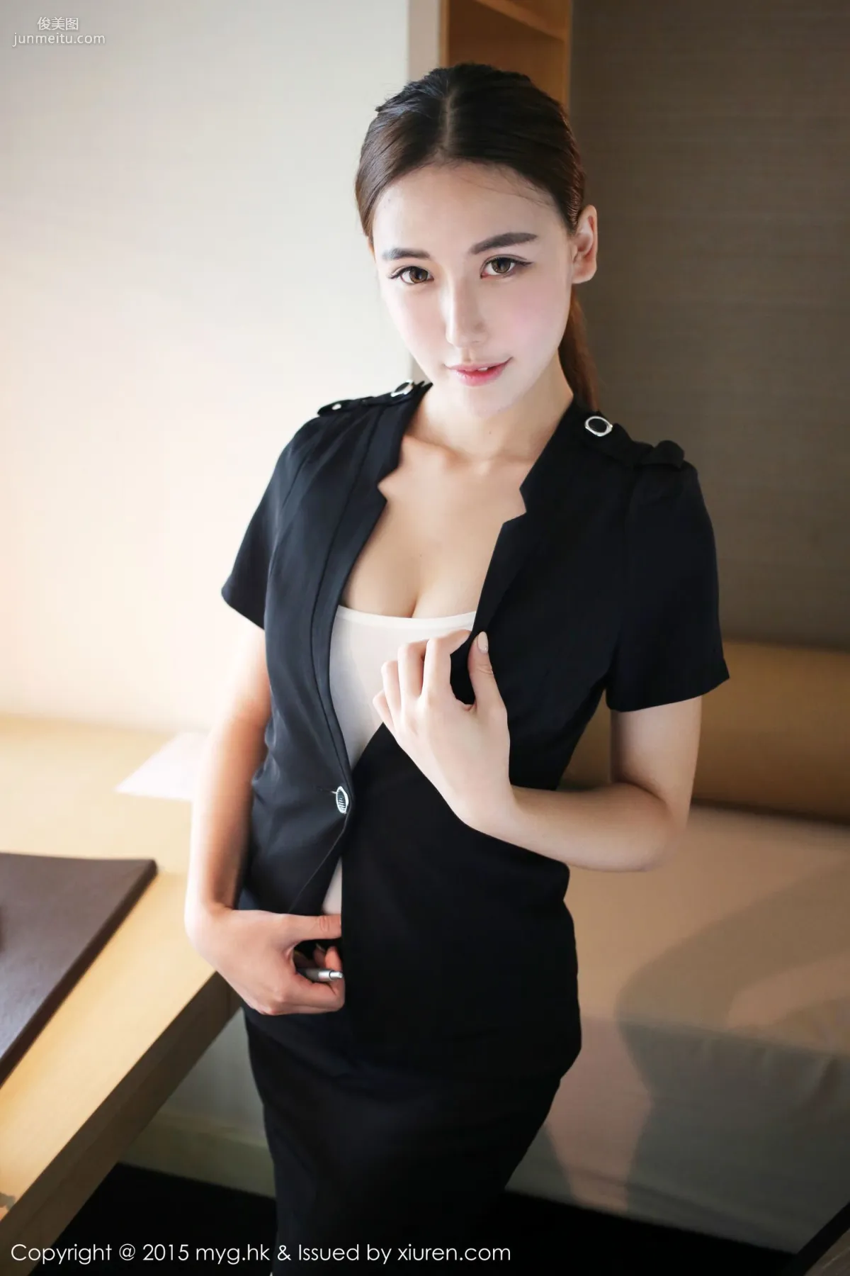 Xionga BOBO, Teacher Uniform Temptation [MyGirl] Vol.161 Photo Set photo 21