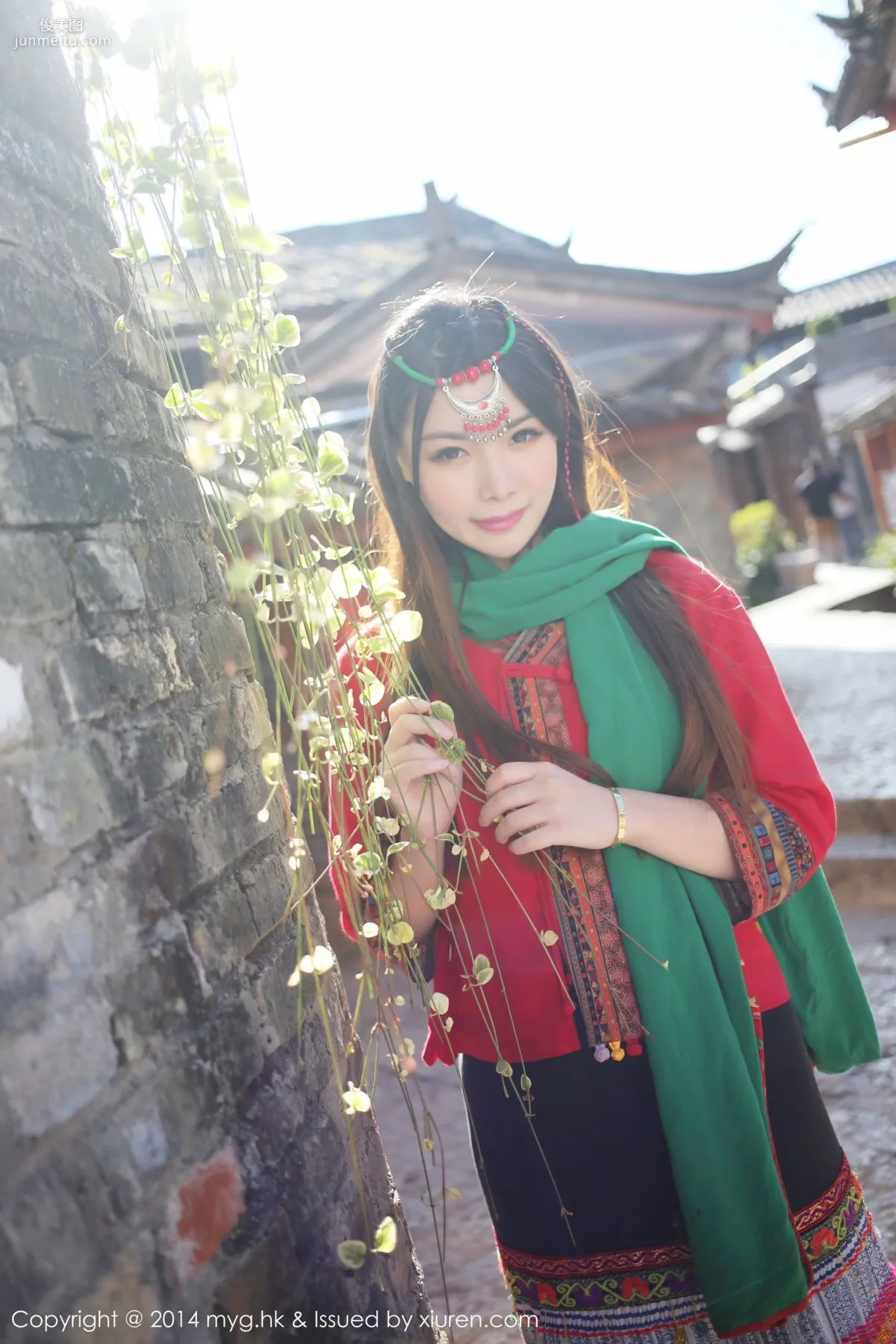 MARA Jiang, Ethnic Style + Policewoman COS + Private Shoot [MyGirl] Vol.071 Photo Set photo 9