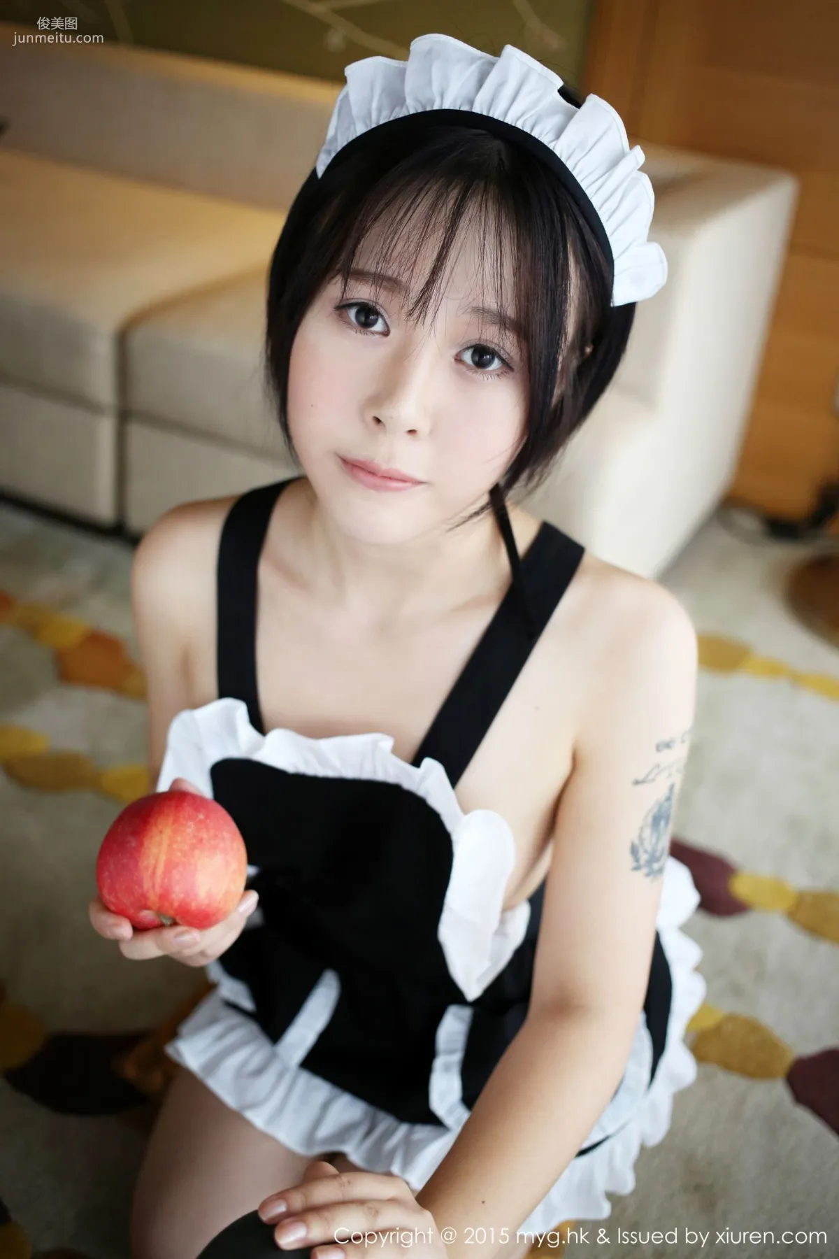 Evelyn Ai Li, Sexy Maid Outfit [MyGirl] Vol.157 Photo Set photo 31