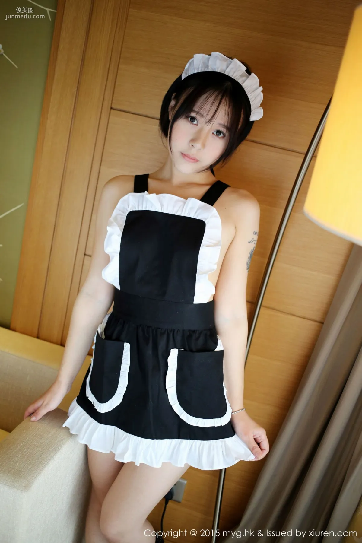 Evelyn Ai Li, Sexy Maid Outfit [MyGirl] Vol.157 Photo Set photo 19