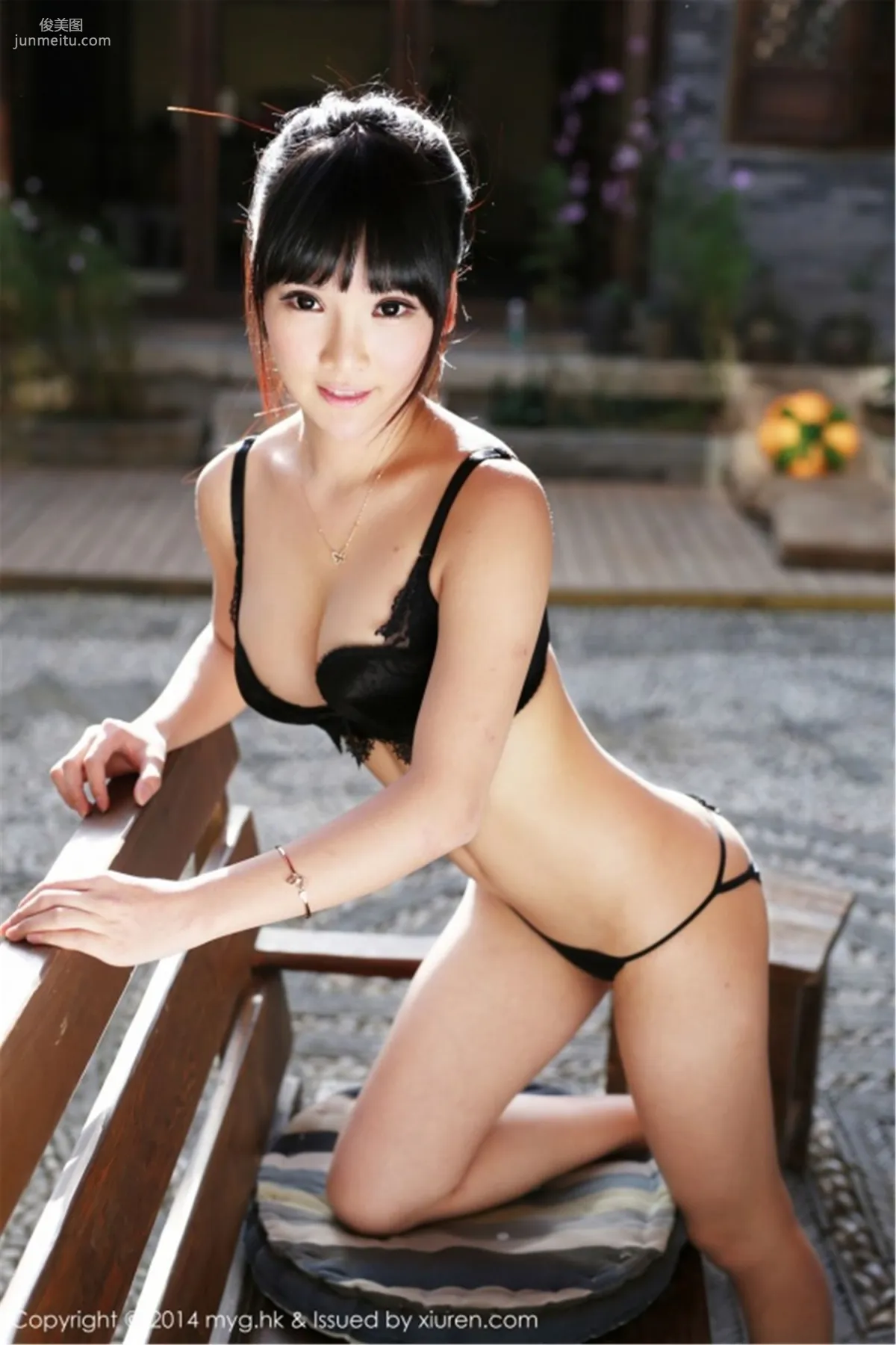 Nier Bluelabel, Outdoor Shoot 2 Sets Fresh Lingerie [MyGirl] Vol.070 Photo Set photo 24
