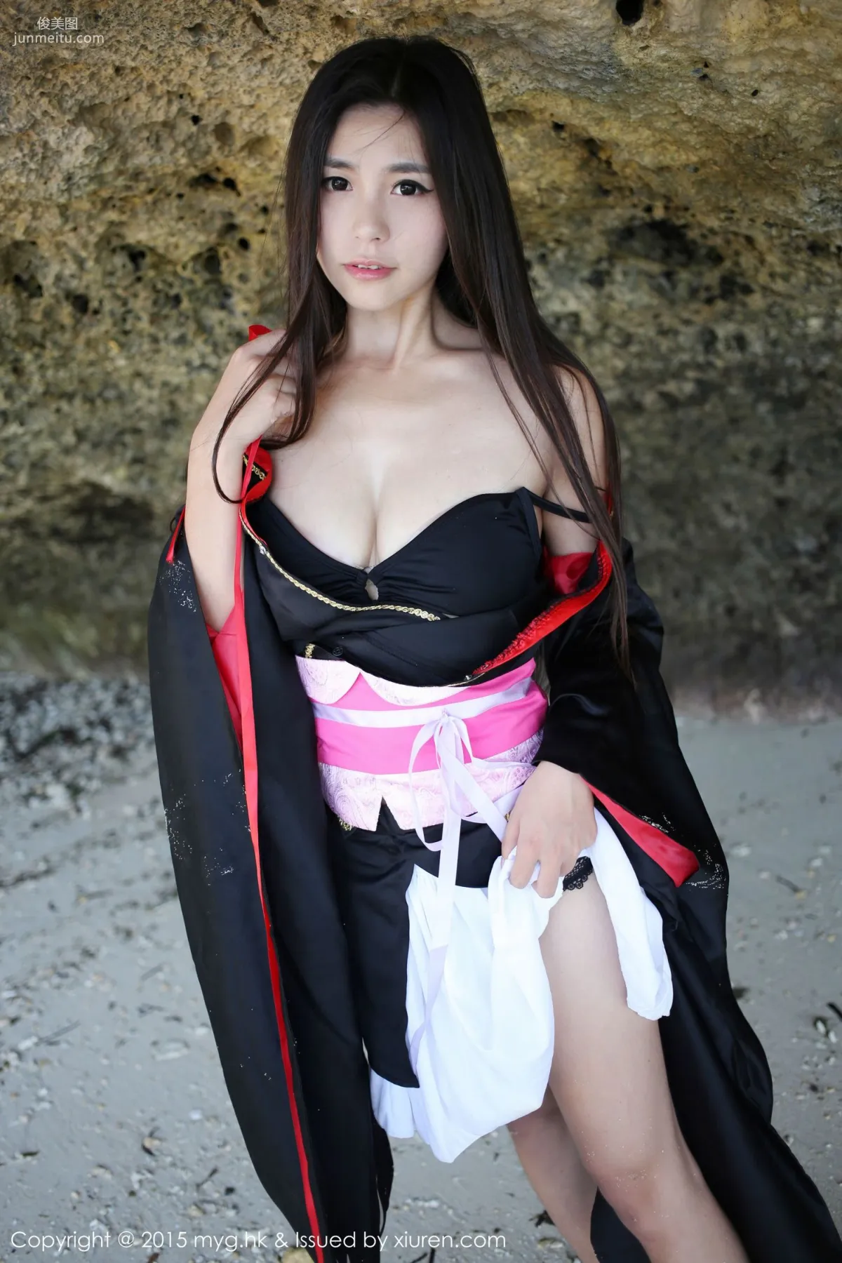moa小姐《日本和服主題》 [美媛館MyGirl] Vol.136 寫真集 43