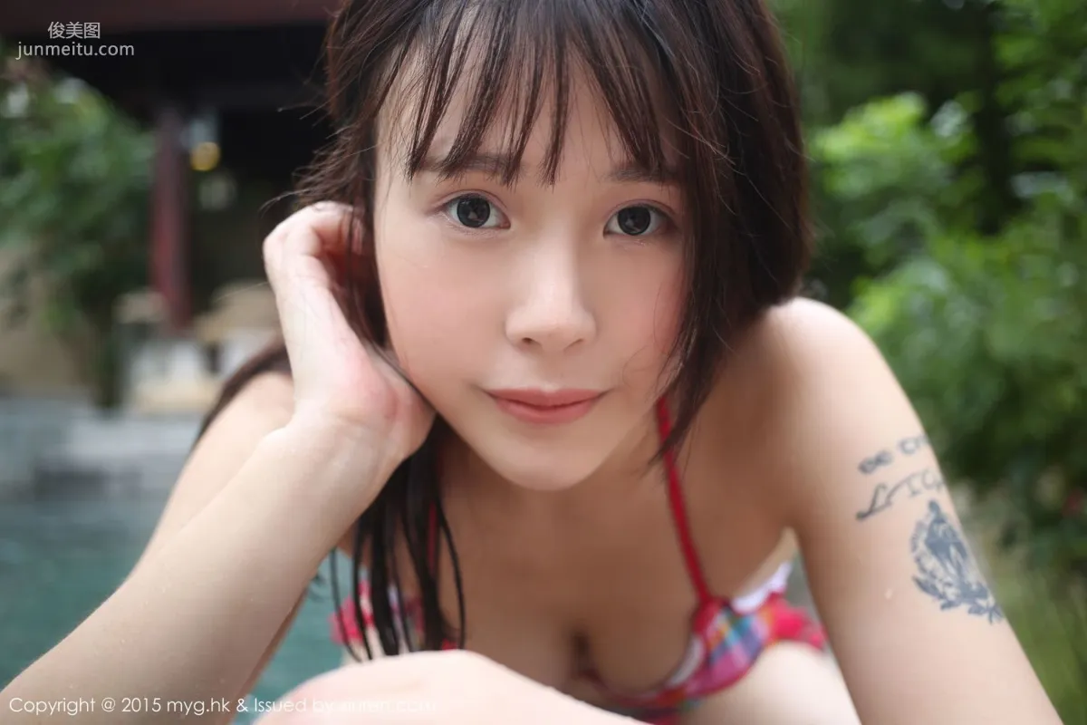 Evelyn Ai Li, Bold Bikini Wet Outdoor Shoot [MyGirl] Vol.186 Photo Set photo 26