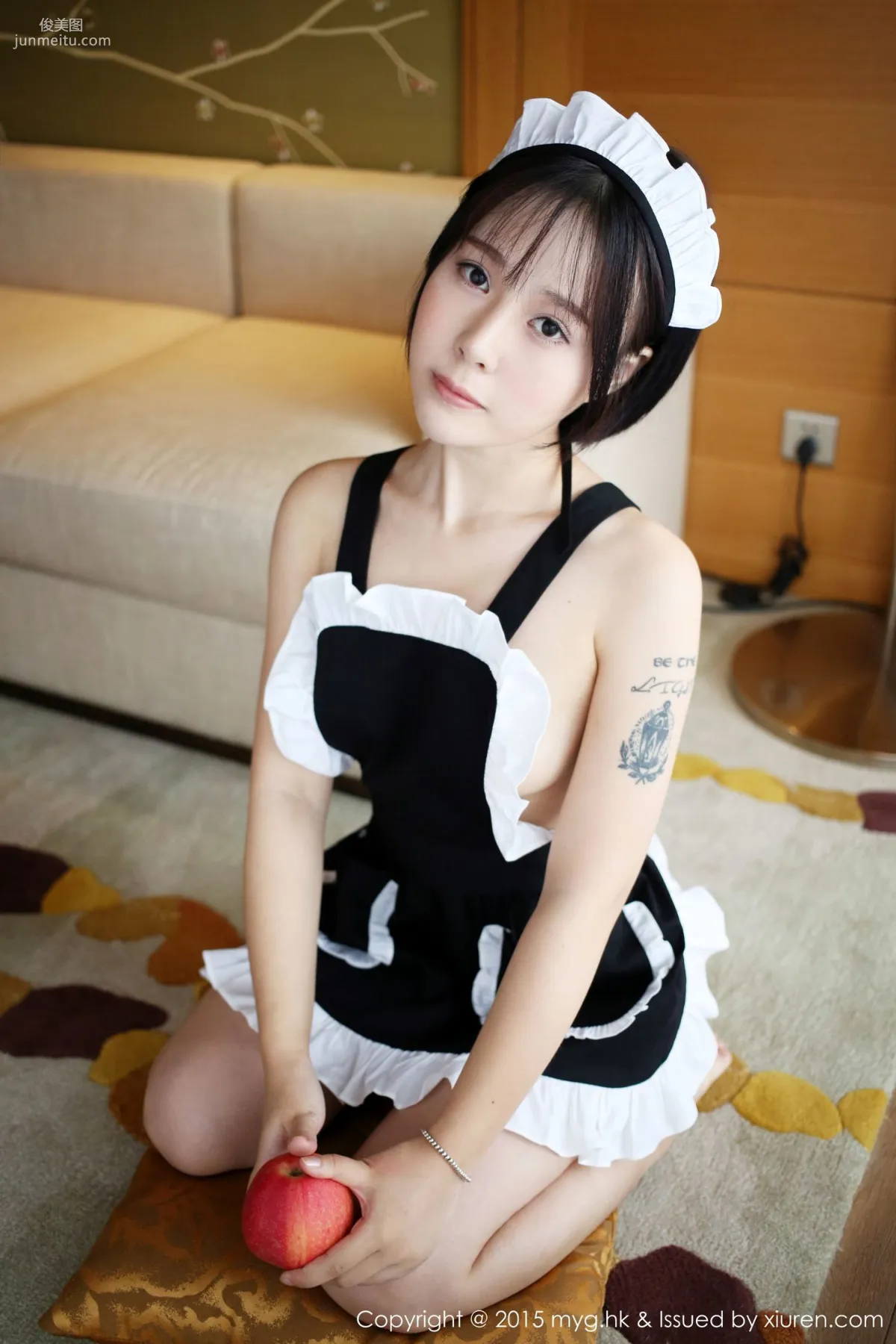 Evelyn Ai Li, Sexy Maid Outfit [MyGirl] Vol.157 Photo Set photo 29