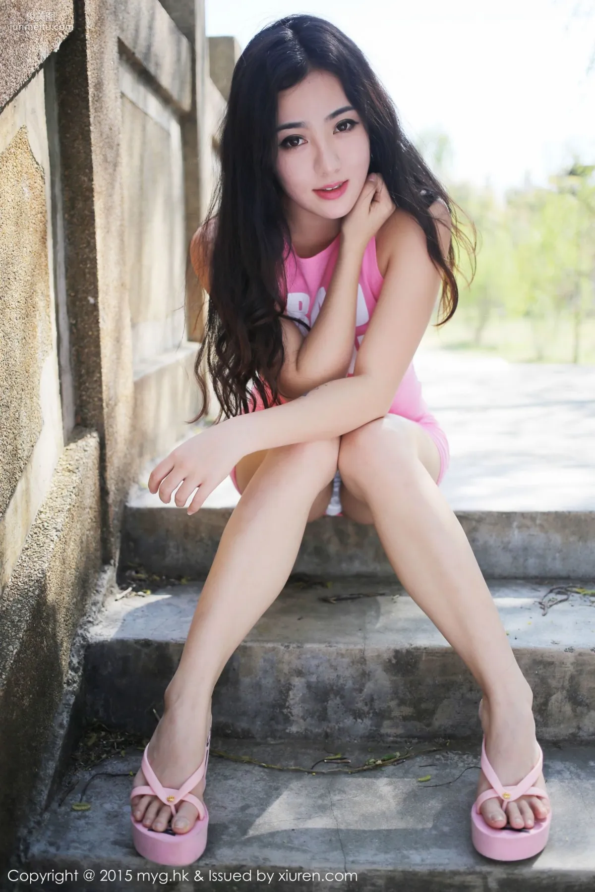 Manuela Ma Luna Dali Travel Shoot Indoor + Outdoor [MyGirl] Vol.111 Photo Set photo 36