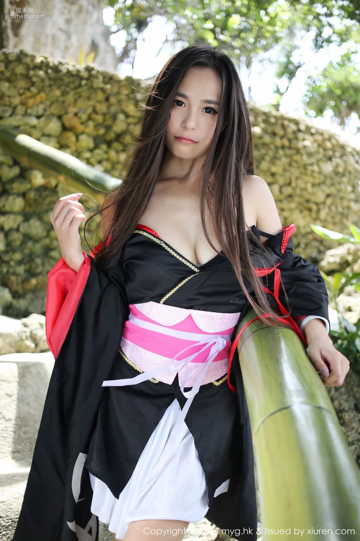 moa小姐《日本和服主題》 [美媛館MyGirl] Vol.136 寫真集 20
