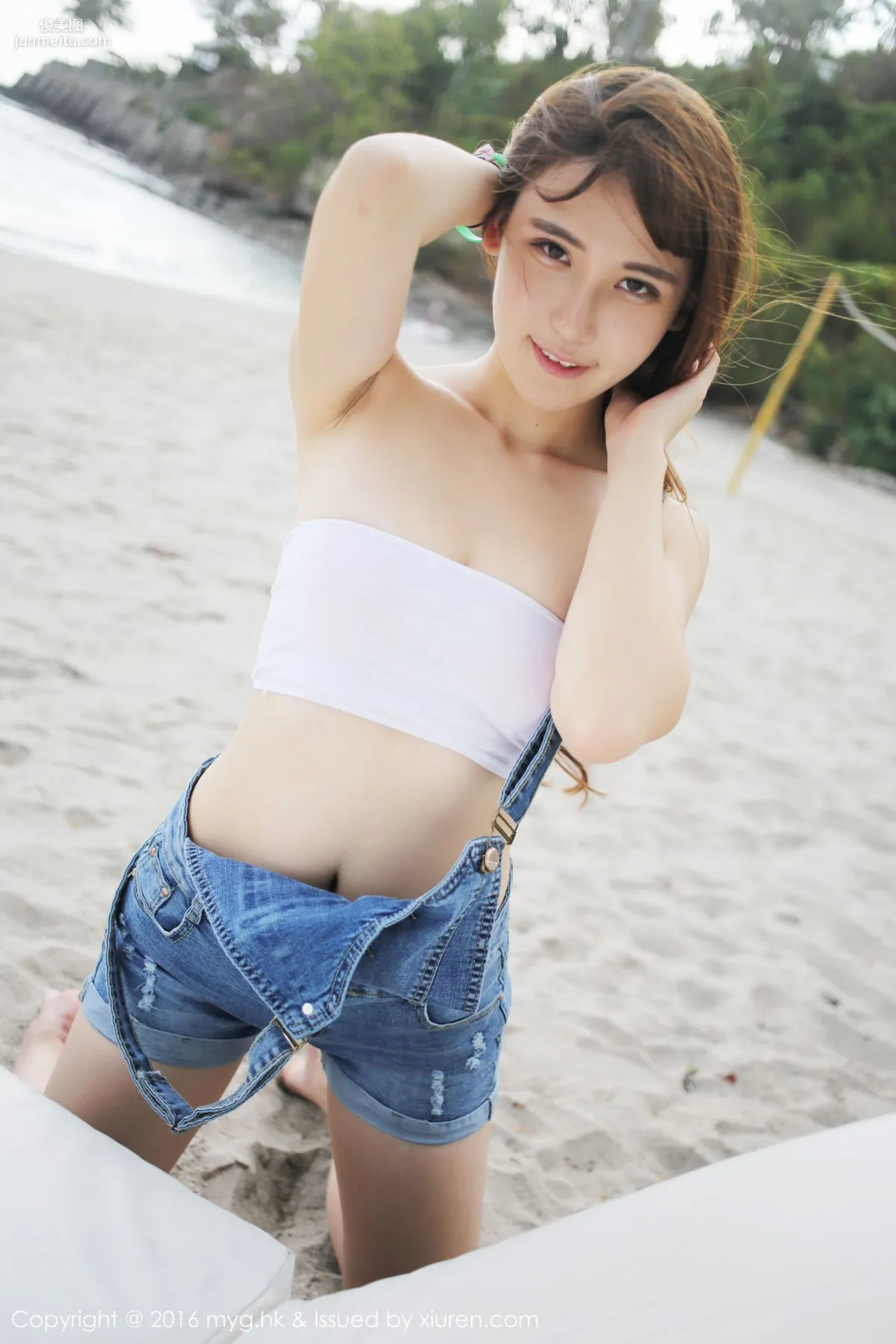 Xionga BOBO, Lombok Travel Shoot, Beach Aesthetic and Fresh Series [MyGirl] Vol.191 Photo Set photo 50
