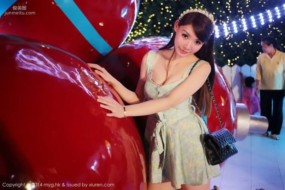 MARA Jiang 'Thailand Travel Shoot' Sexy Lingerie + Short Skirt Street Snap [MyGirl] Vol.085 Photo Set photo 38